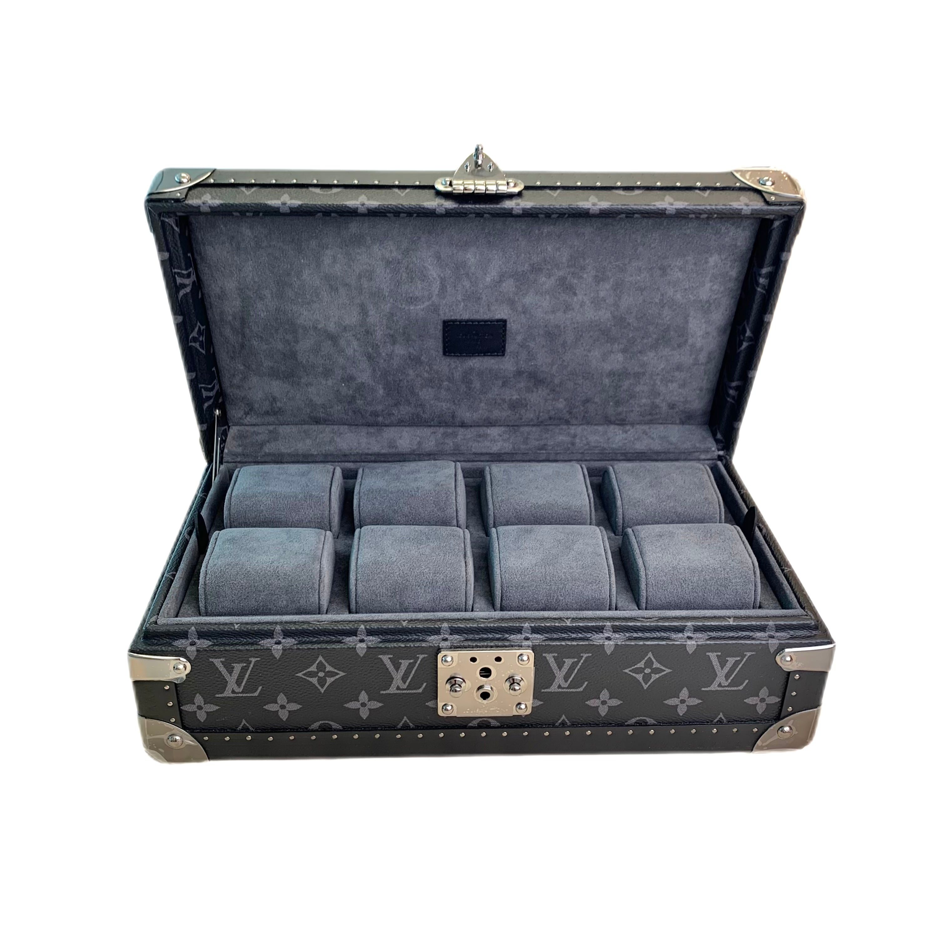 Louis Vuitton COFFRET 8 MONTRES (Graphite)