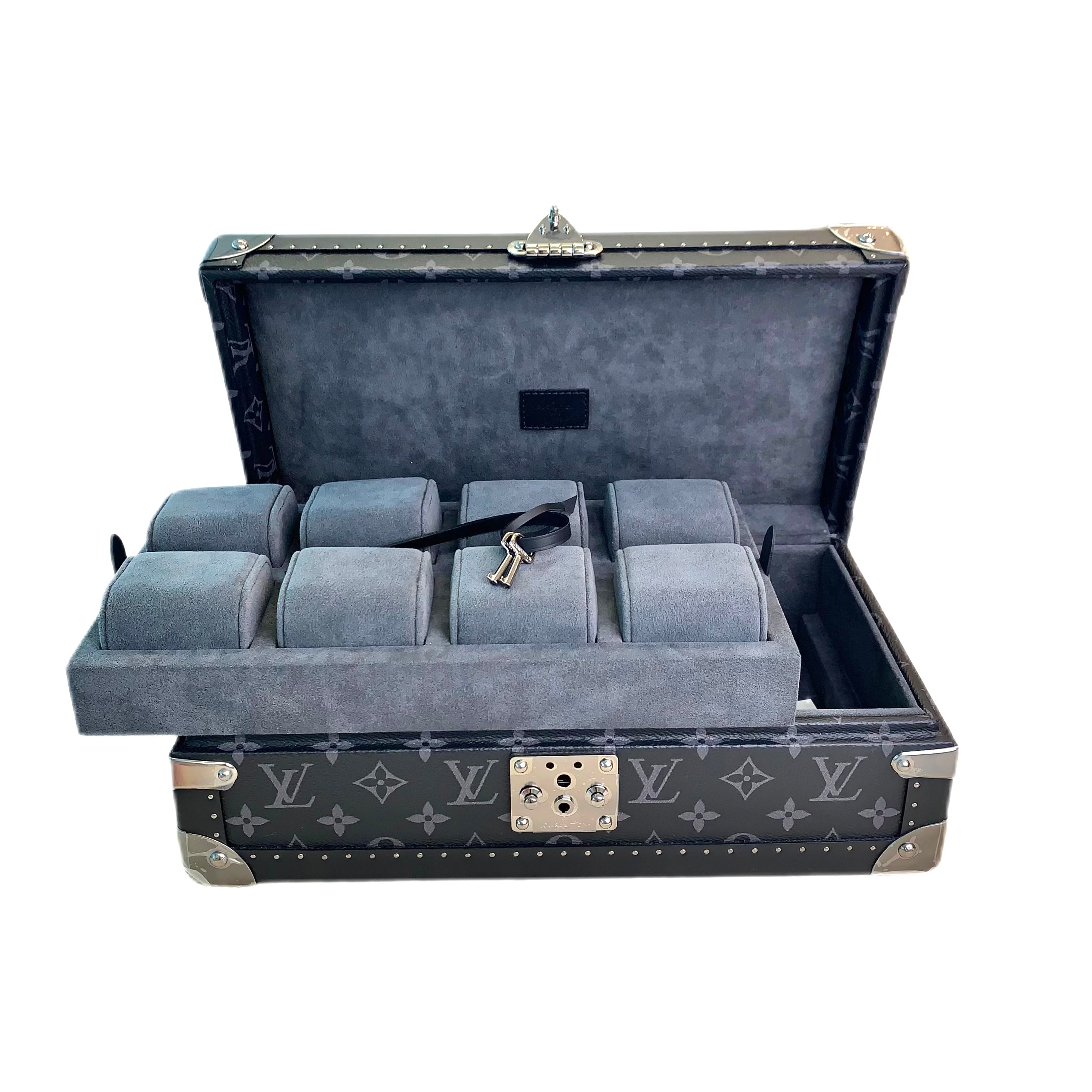 Louis Vuitton COFFRET 8 MONTRES (Graphite)