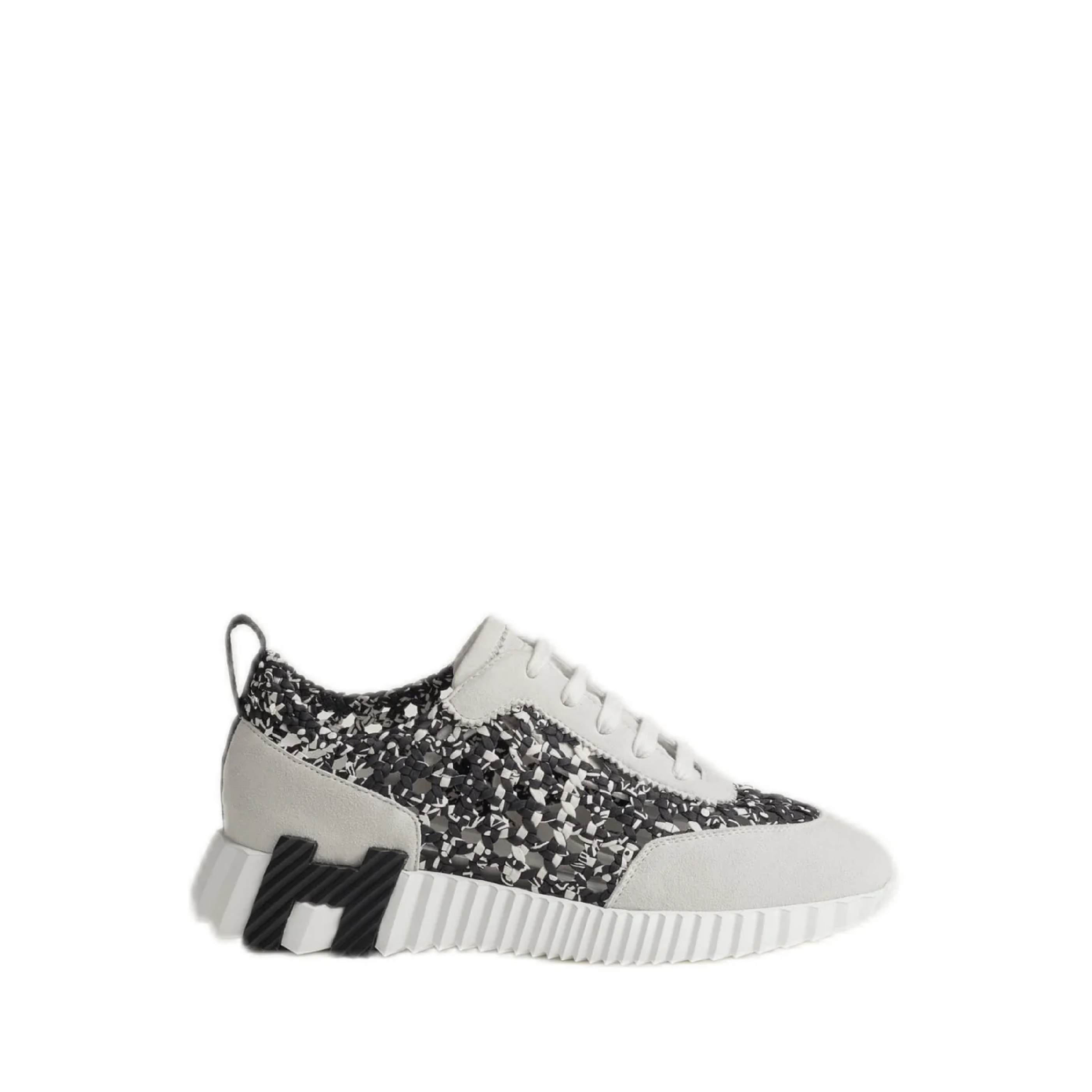 HERMÈS Bouncing sneaker Noir/Blanc (Black/White) 37