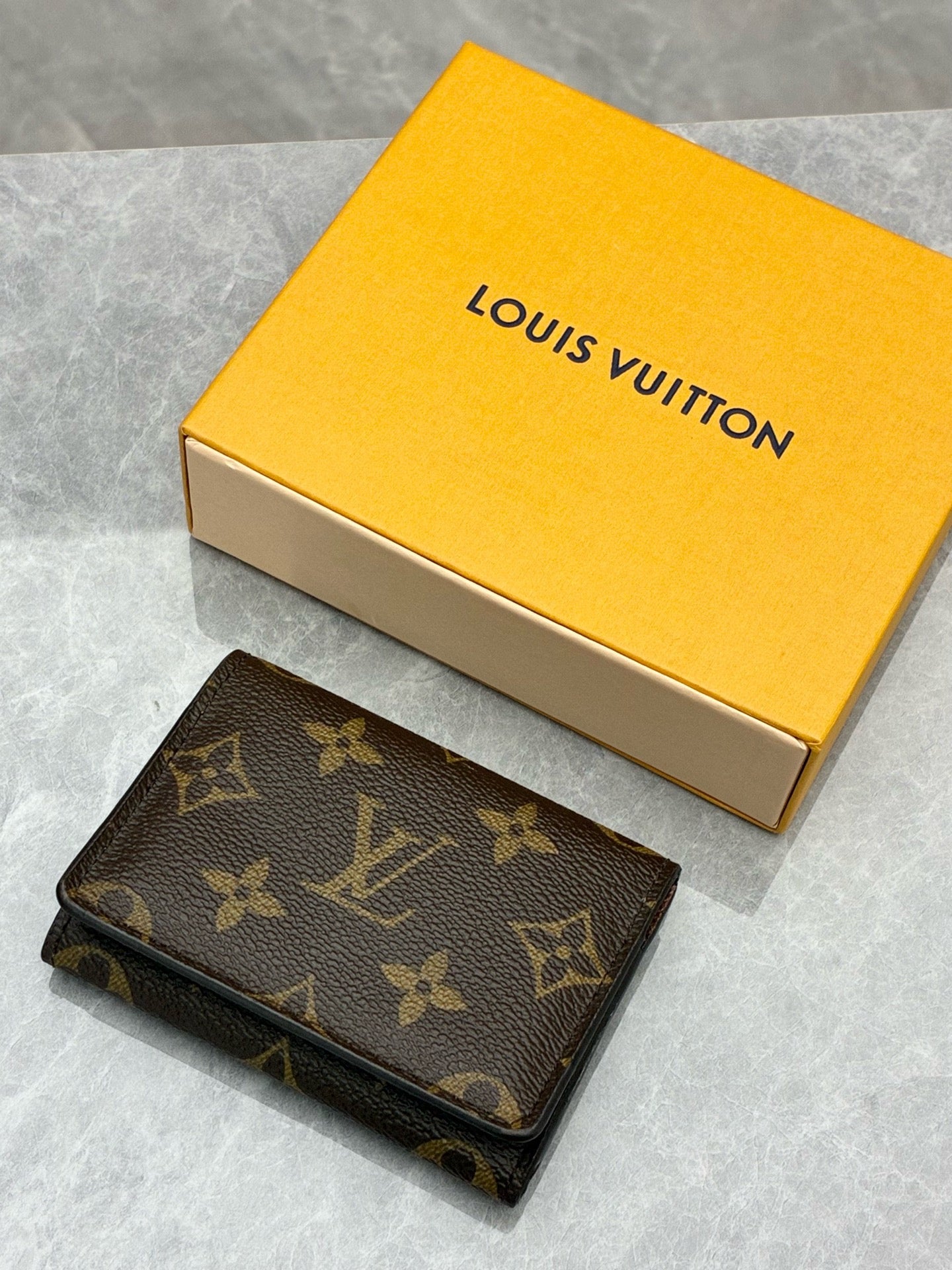 Louis Vuitton Slim Card Holder (iconic Monogram coated canva)