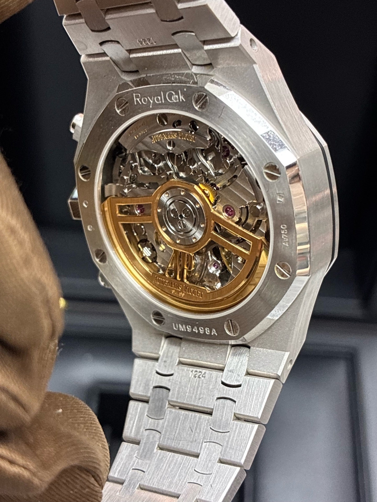 Audemars Piguet Royal Oak Chronograph White Gold Frosted