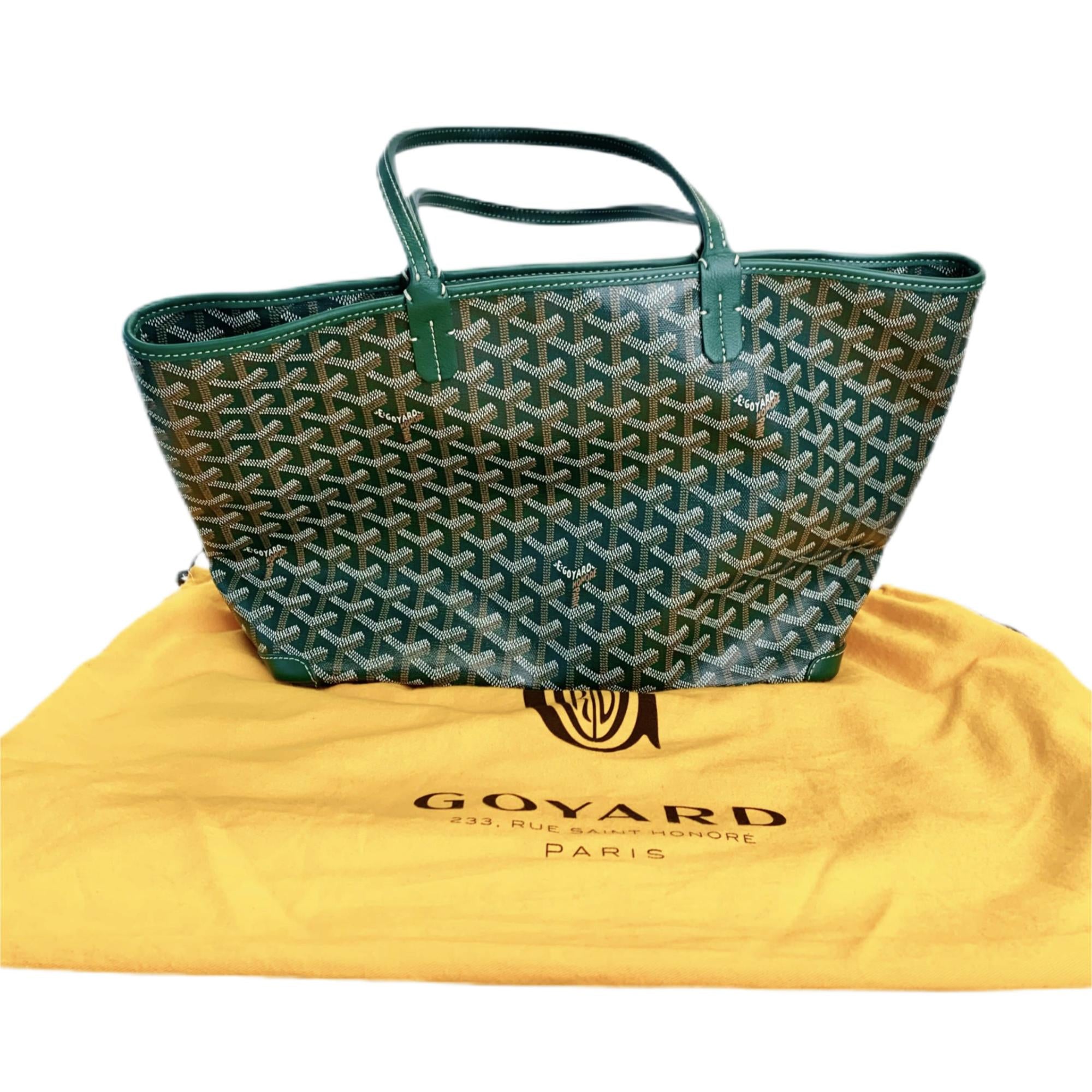 Goyard Artois MM Bag (Green Tote)