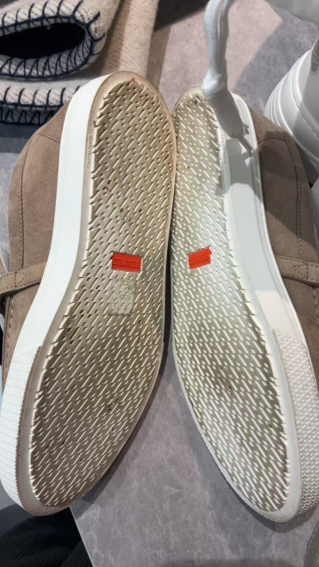 HERMÈS Game Sneaker – Brown Suede, EU 37, Pre-Owned