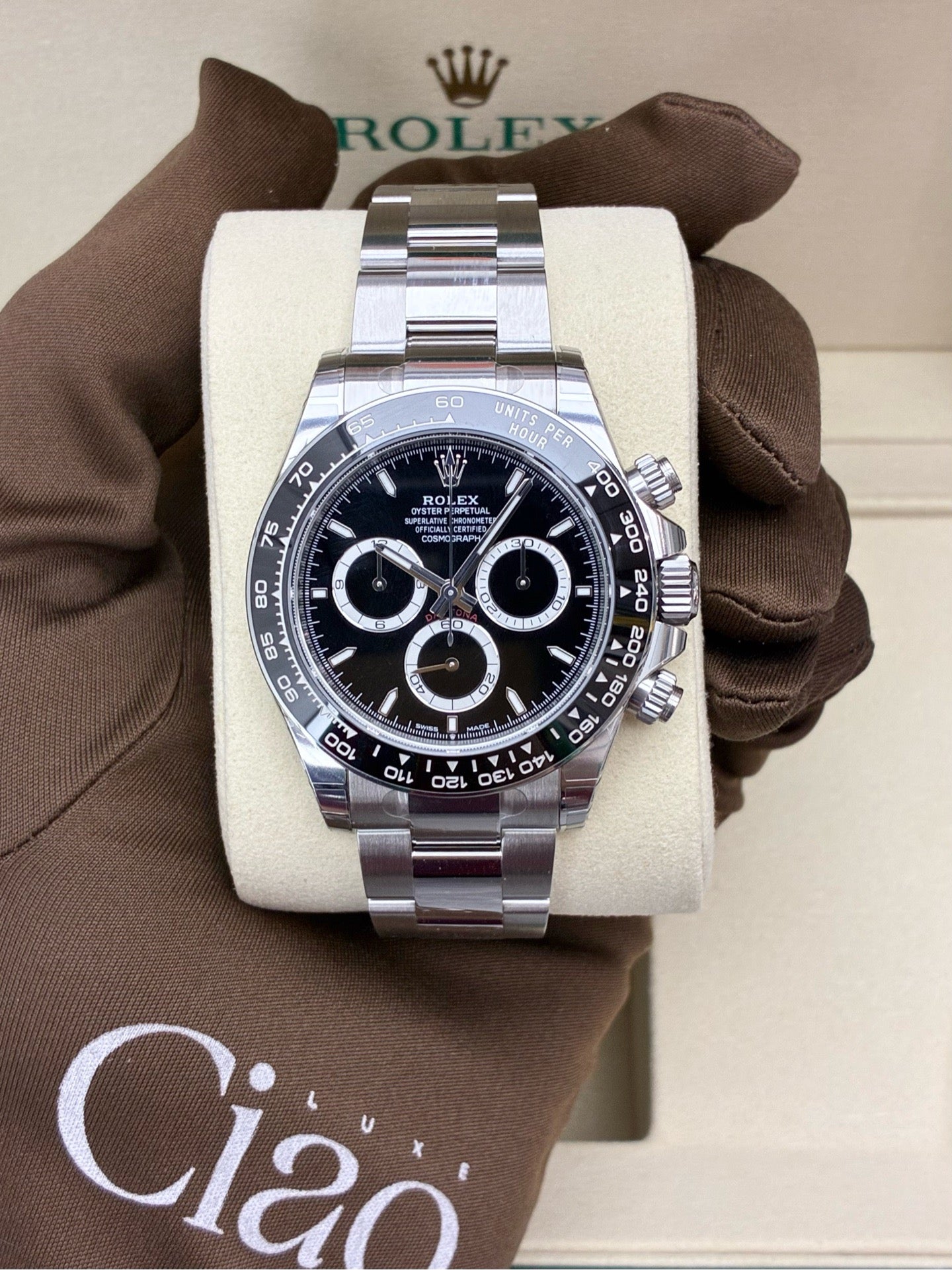 Cosmograph Daytona Oyster, 40 mm, Oystersteel