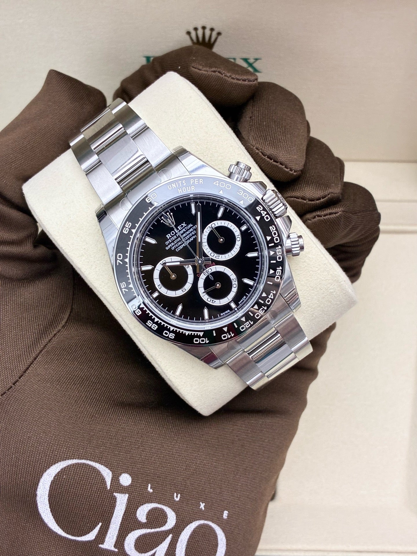 Cosmograph Daytona Oyster, 40 mm, Oystersteel