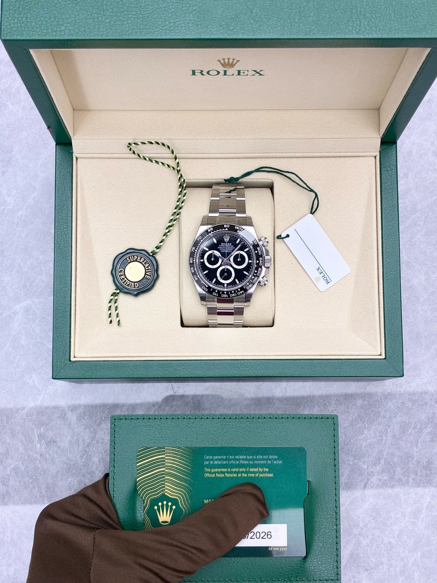 Cosmograph Daytona Oyster, 40 mm, Oystersteel
