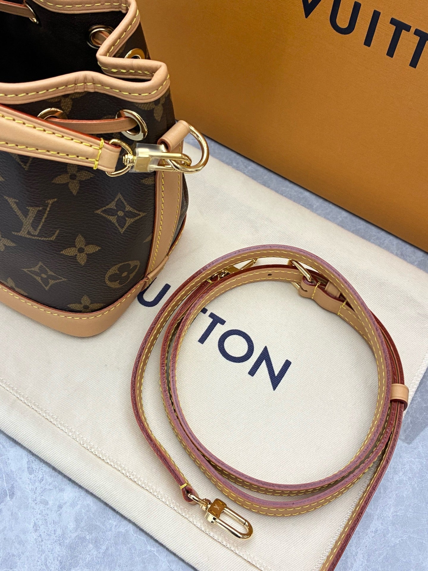 Louis Vuitton Nano Noé bucket bag