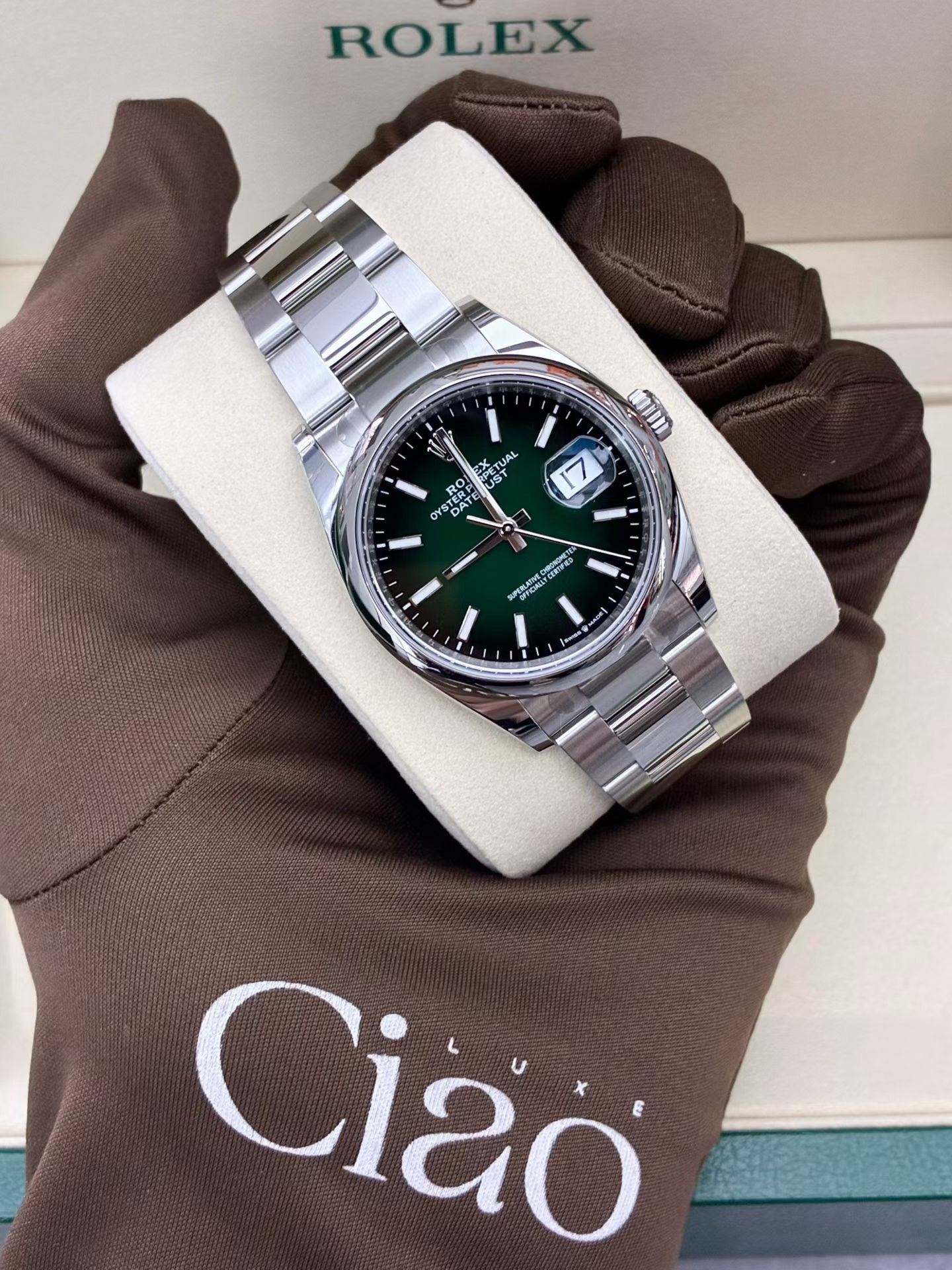 Datejust 36 Oyster, 36 mm, Oystersteel