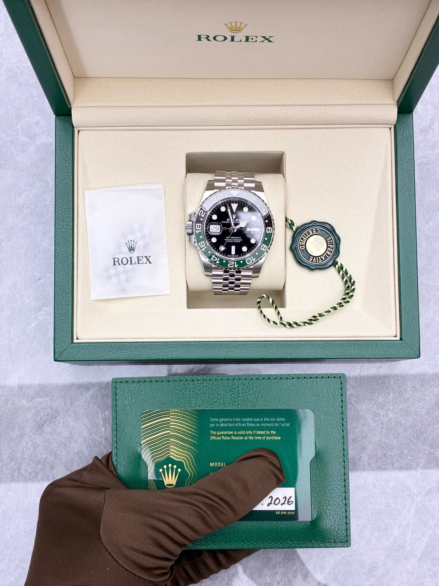 Rolex GMT-Master II Oyster, 40 mm, Oystersteel