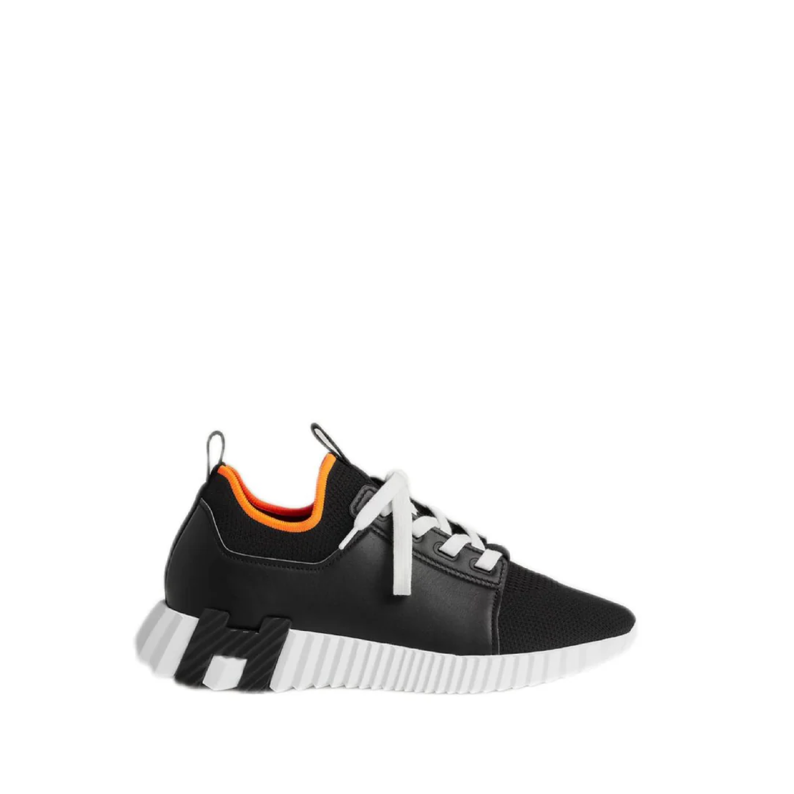 HERMÈS Depart slip-on sneaker (Black/Orange/White) 37.5