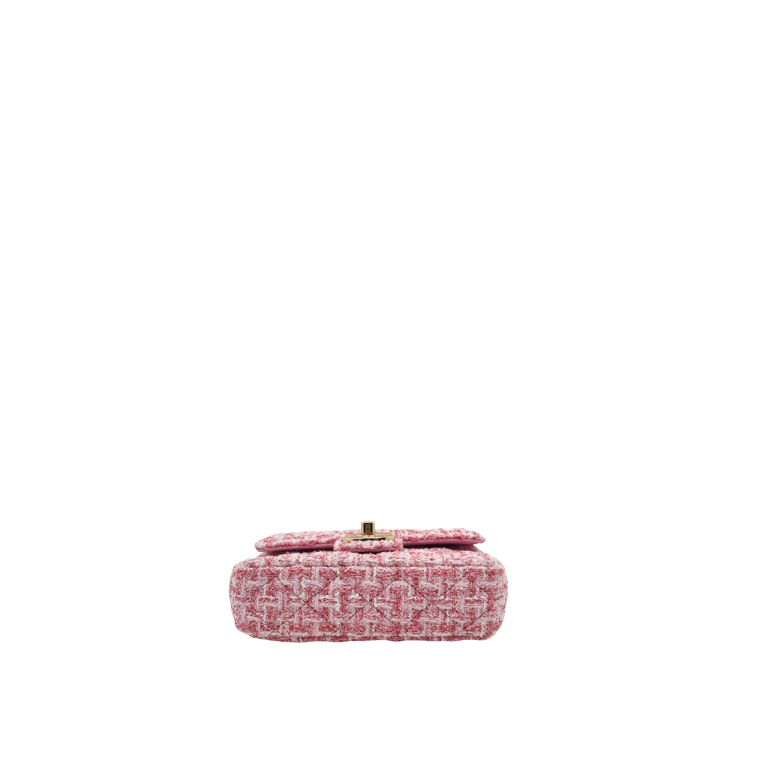 Chanel Pocket Tweed Square Flap Mini Bag