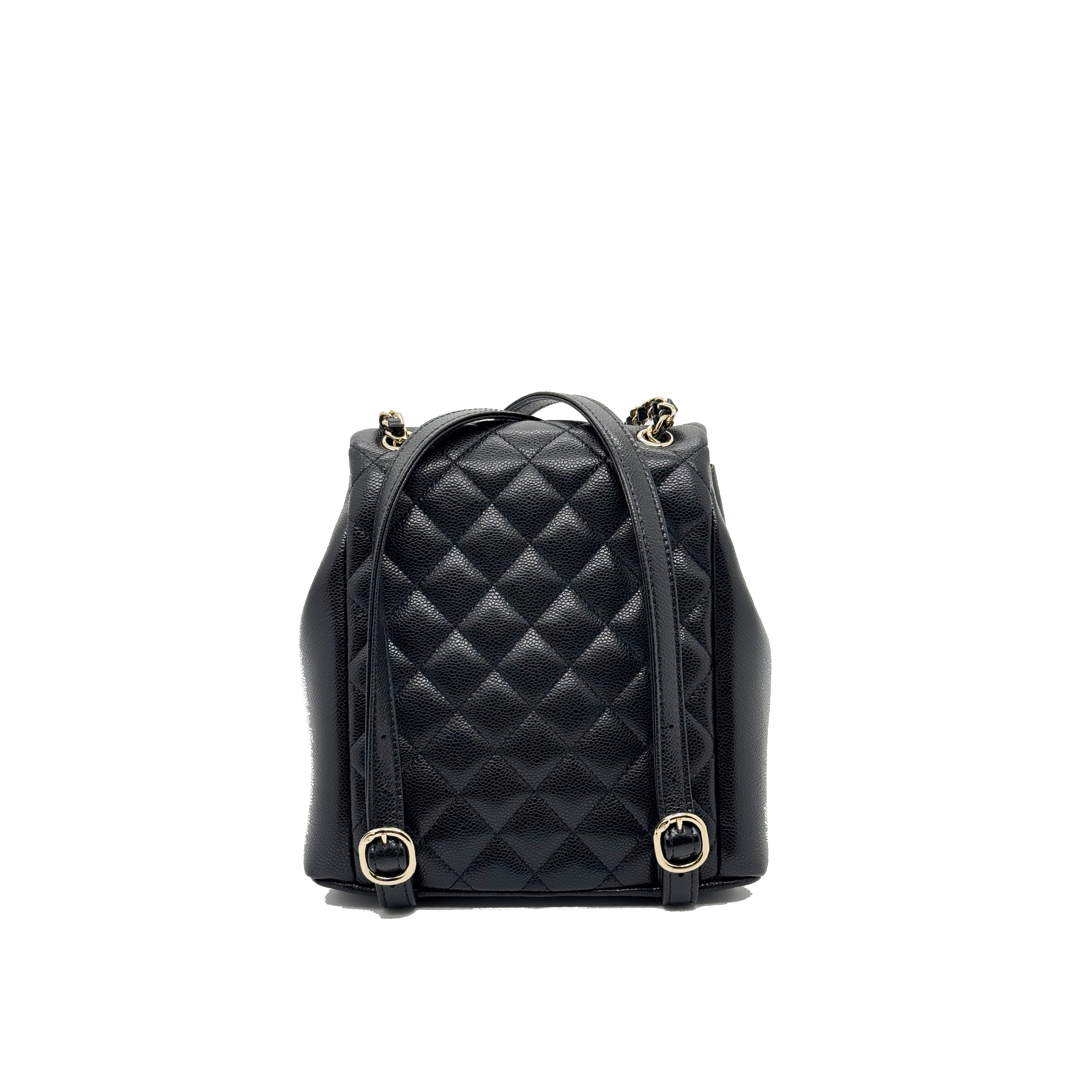 Chanel 23P Triple Pack Backpack Caviar Black LGHW (Microchip)