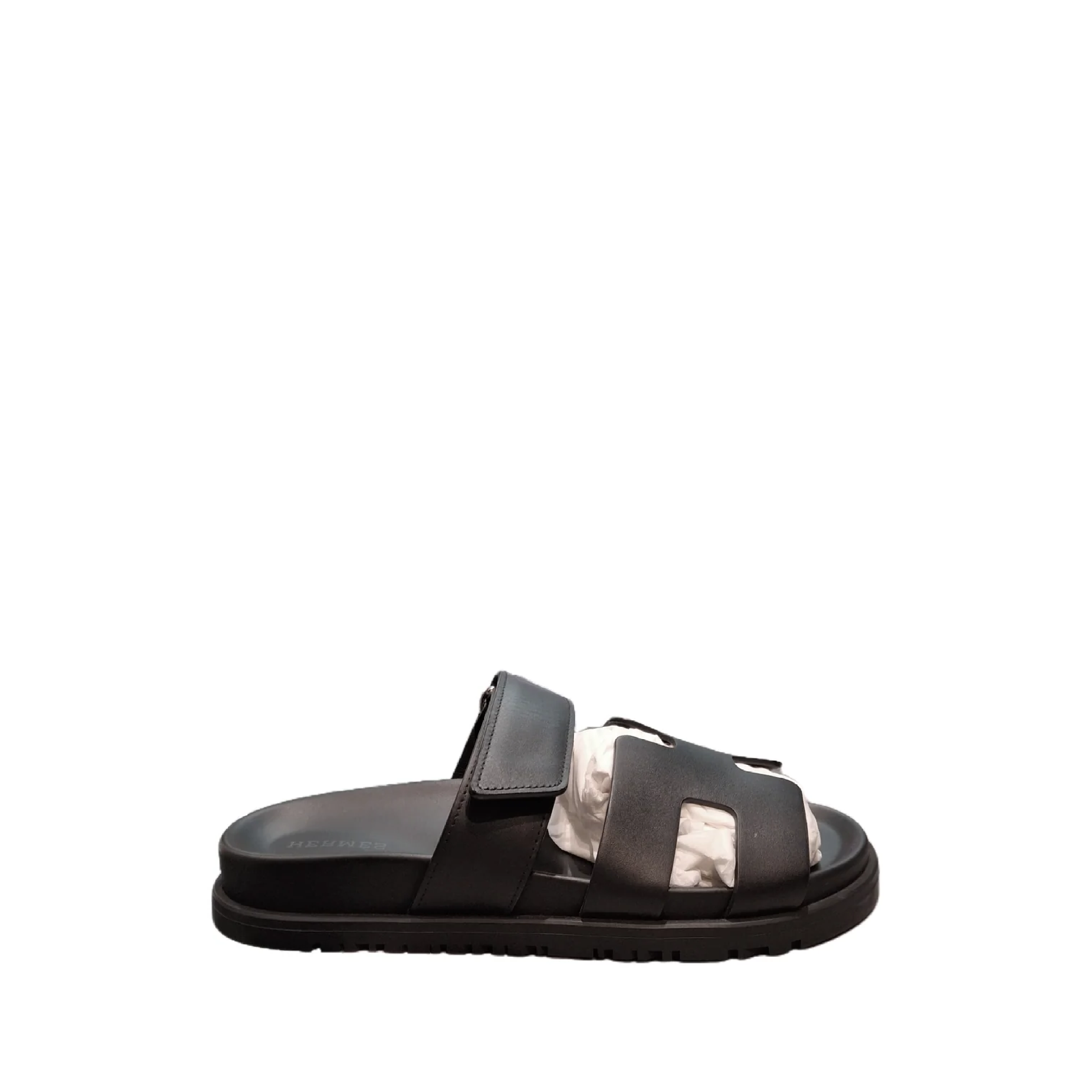 HERMÈS Chypre sandal (Black) 35