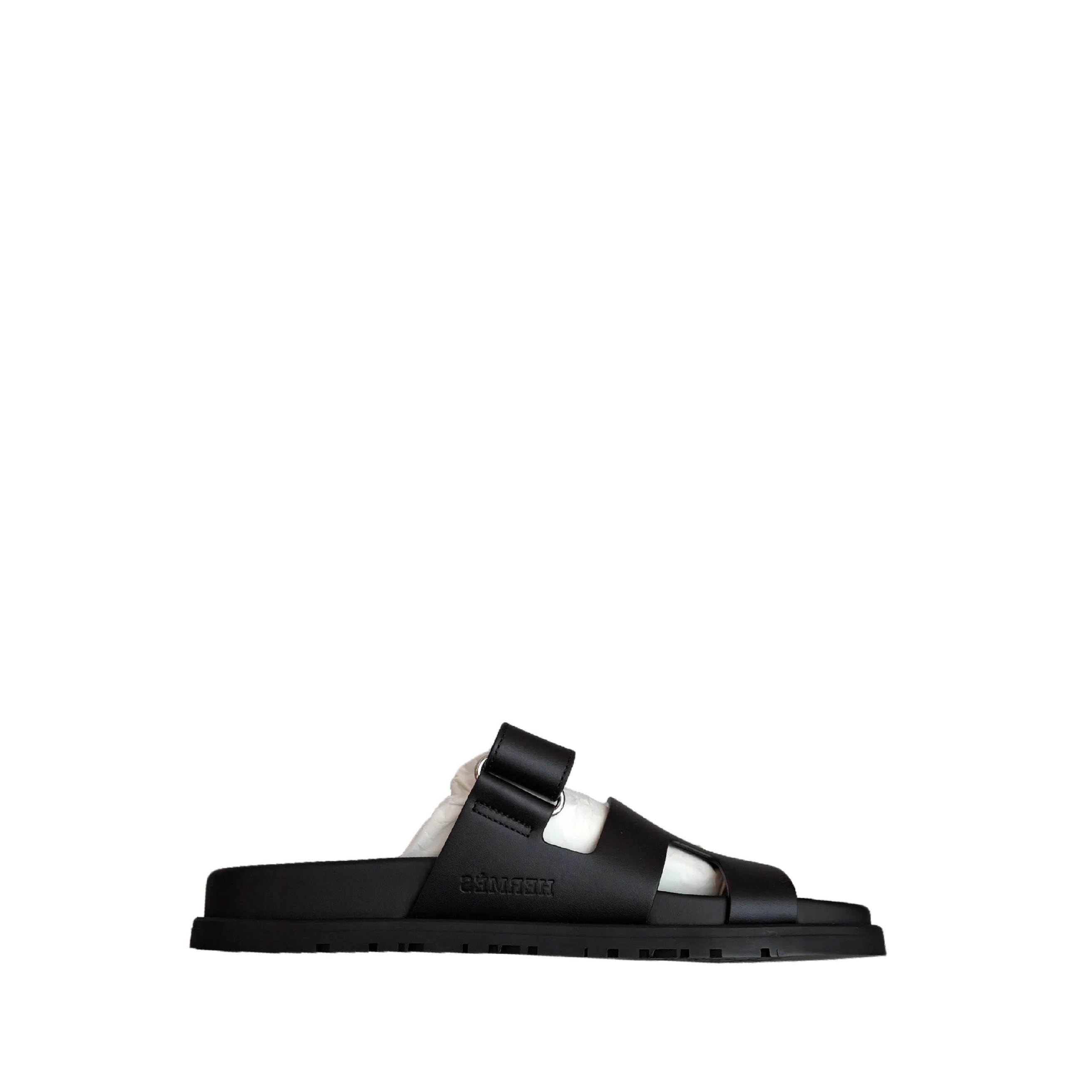 HERMÈS Chypre sandal (Black) 39