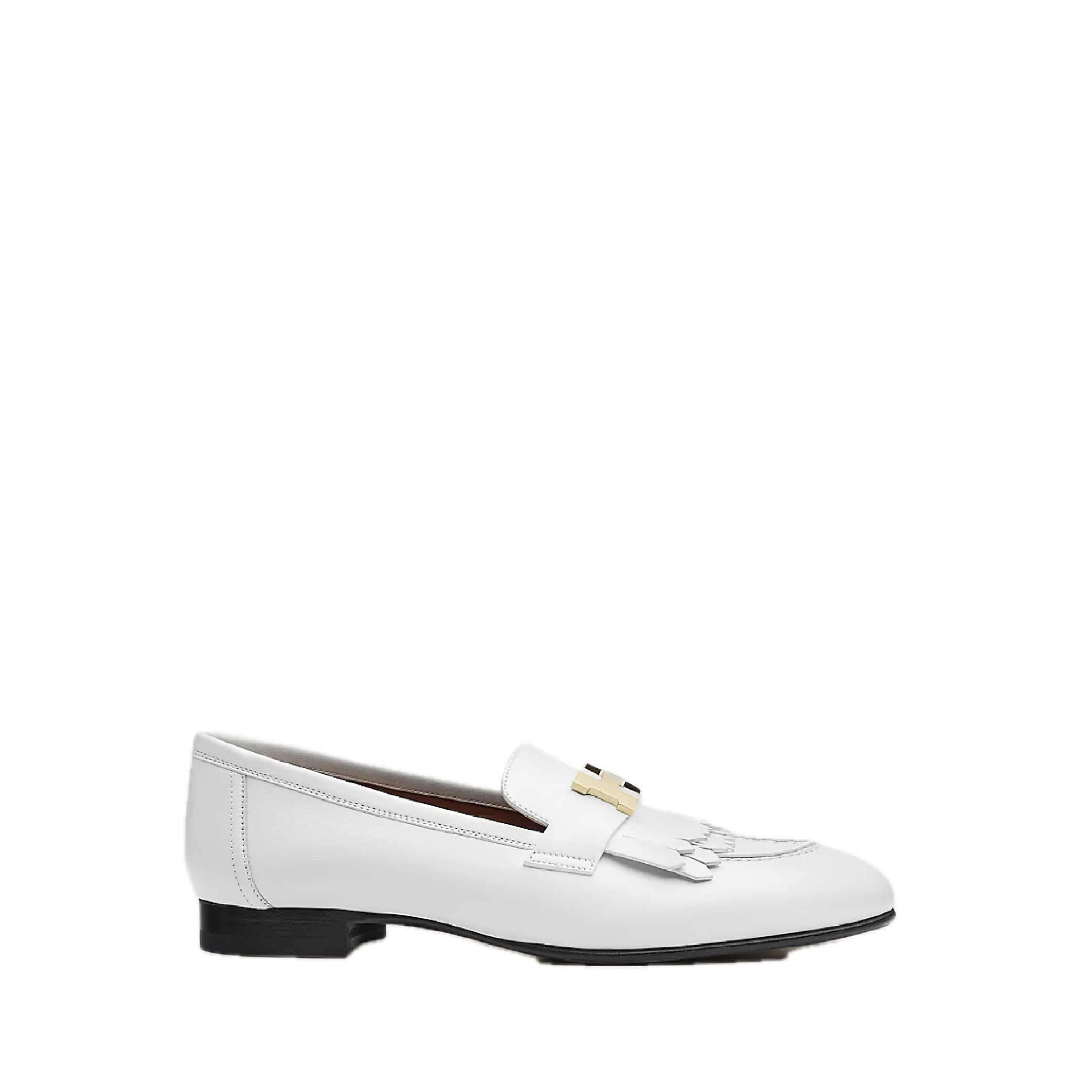 HERMÈS Royal loafer Blanc (White) 37.5