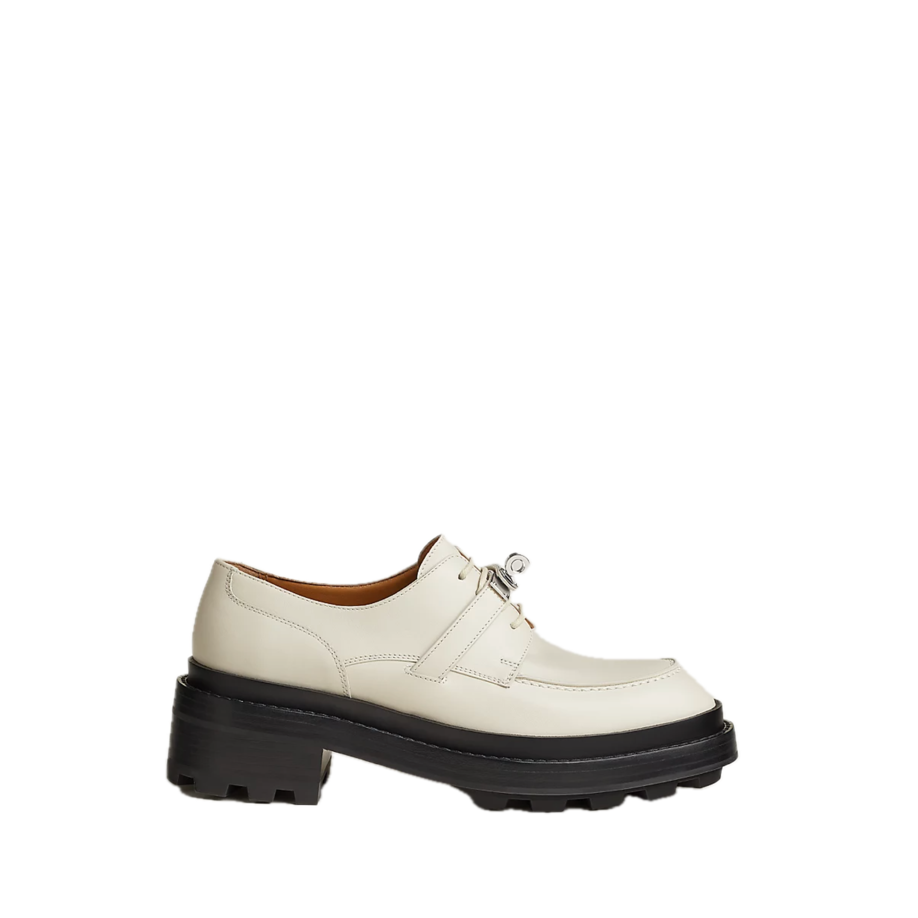 HERMÈS First derby shoe Blanc De Paris (Beige)37.5