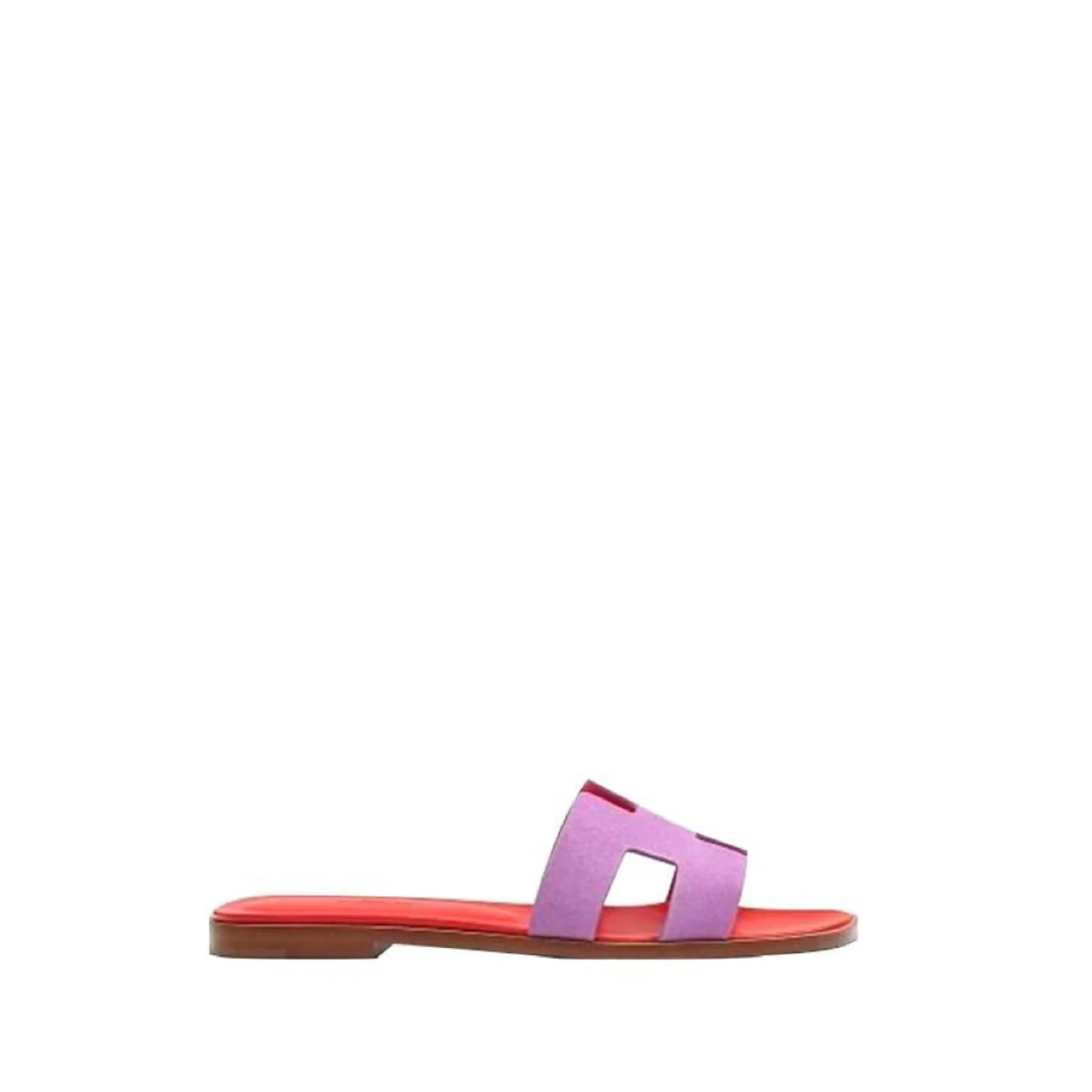 HERMÈS ORAN SANDAL Violet Parme 37.5
