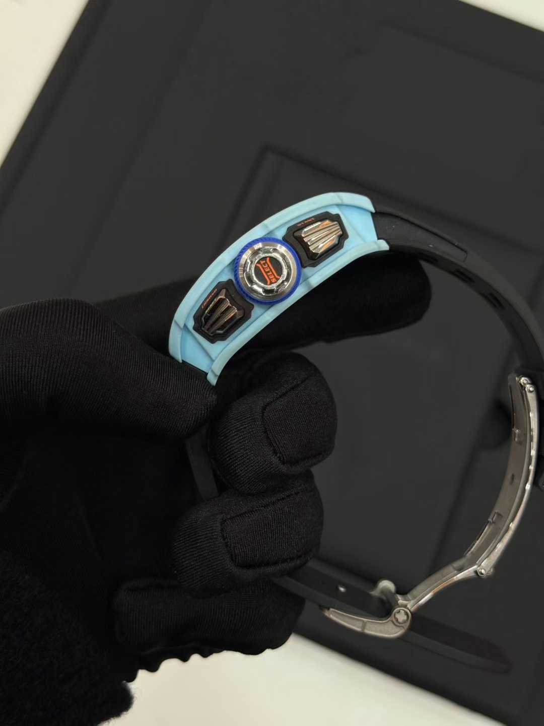 Richard Mille RM 65-01 in striking Tiffany Blue
