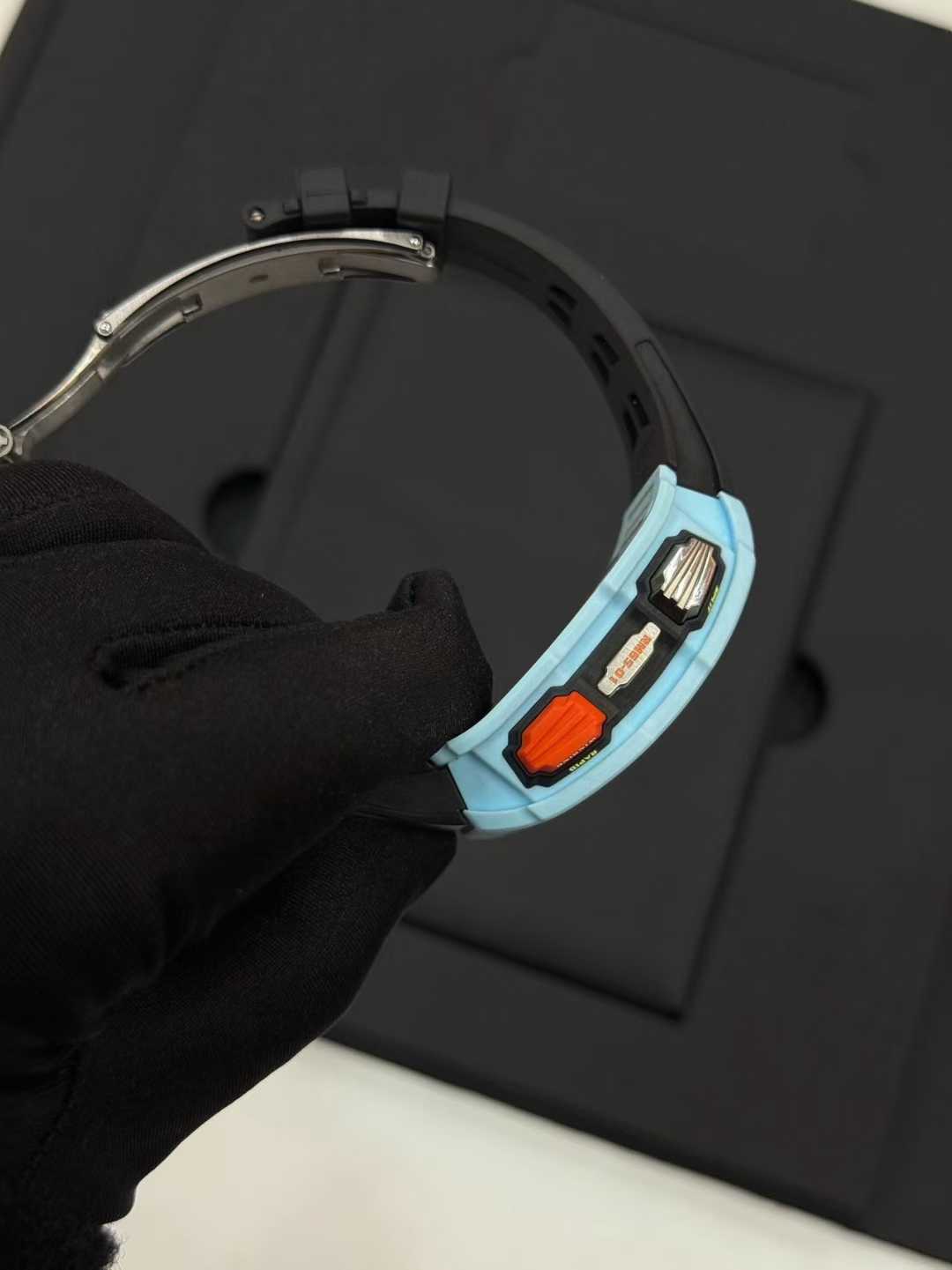 Richard Mille RM 65-01 in striking Tiffany Blue