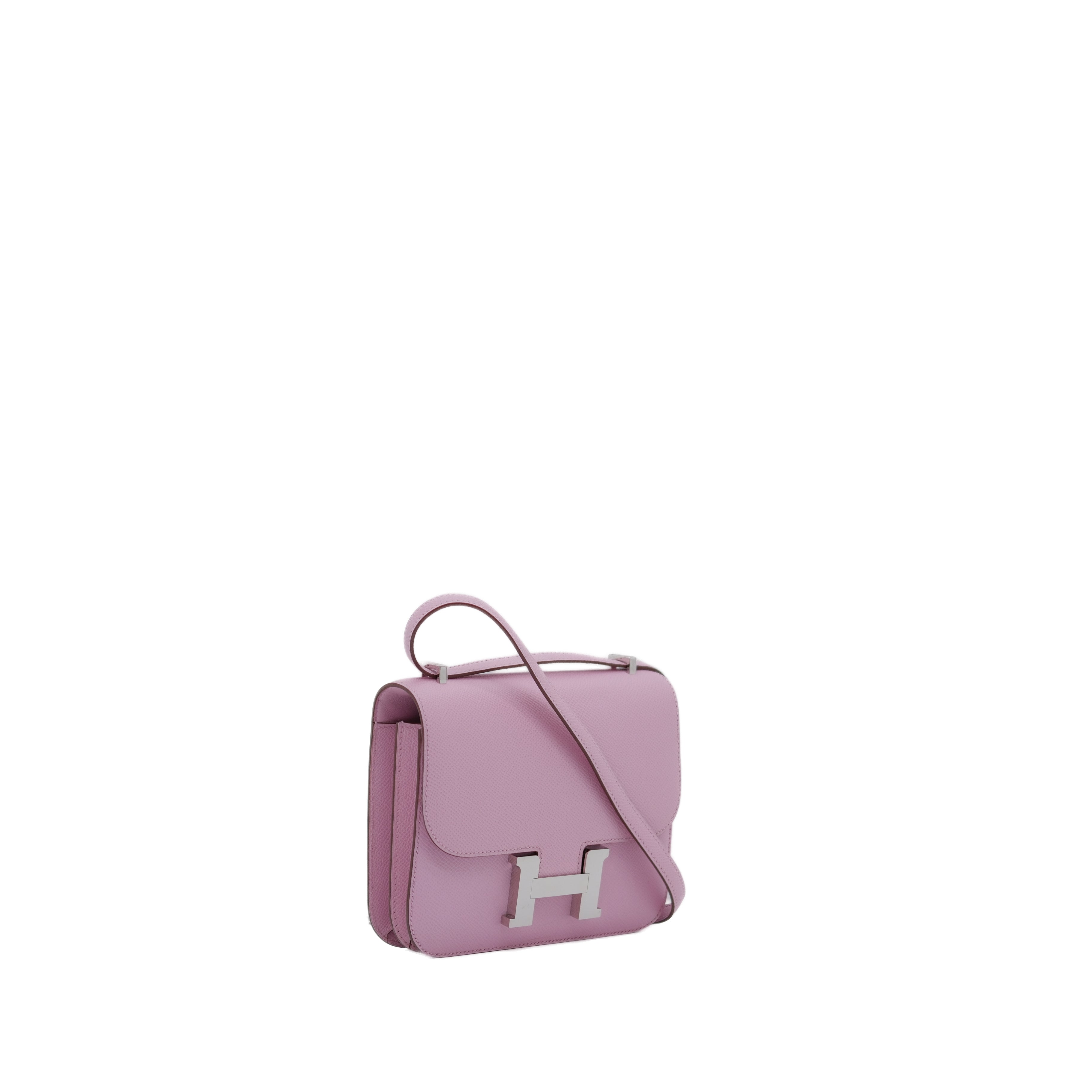 Hermès Constance III Mini Bag GHW Epsom Leather (Rose Sakura) D Stamp