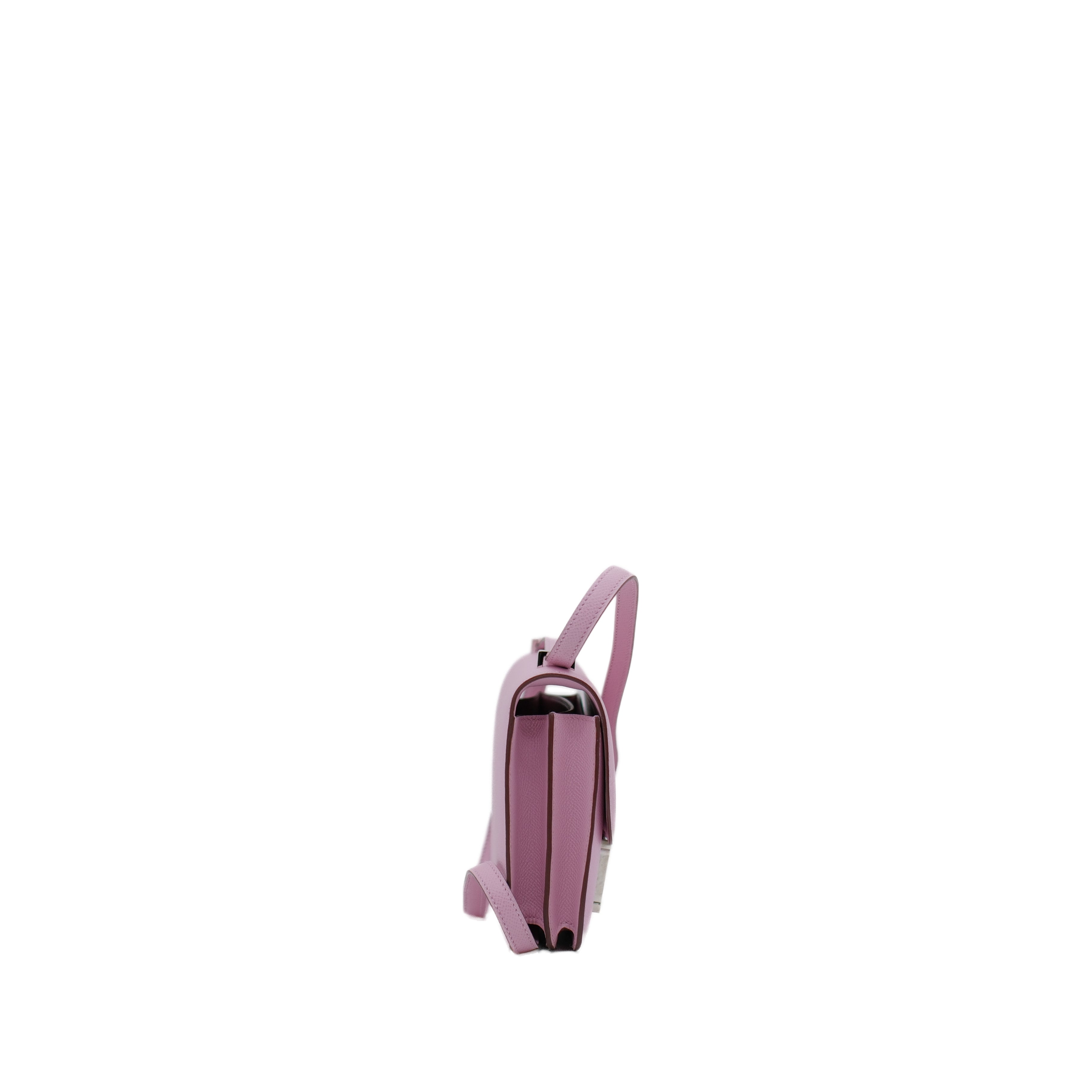 Hermès Constance III Mini Bag GHW Epsom Leather (Rose Sakura) D Stamp