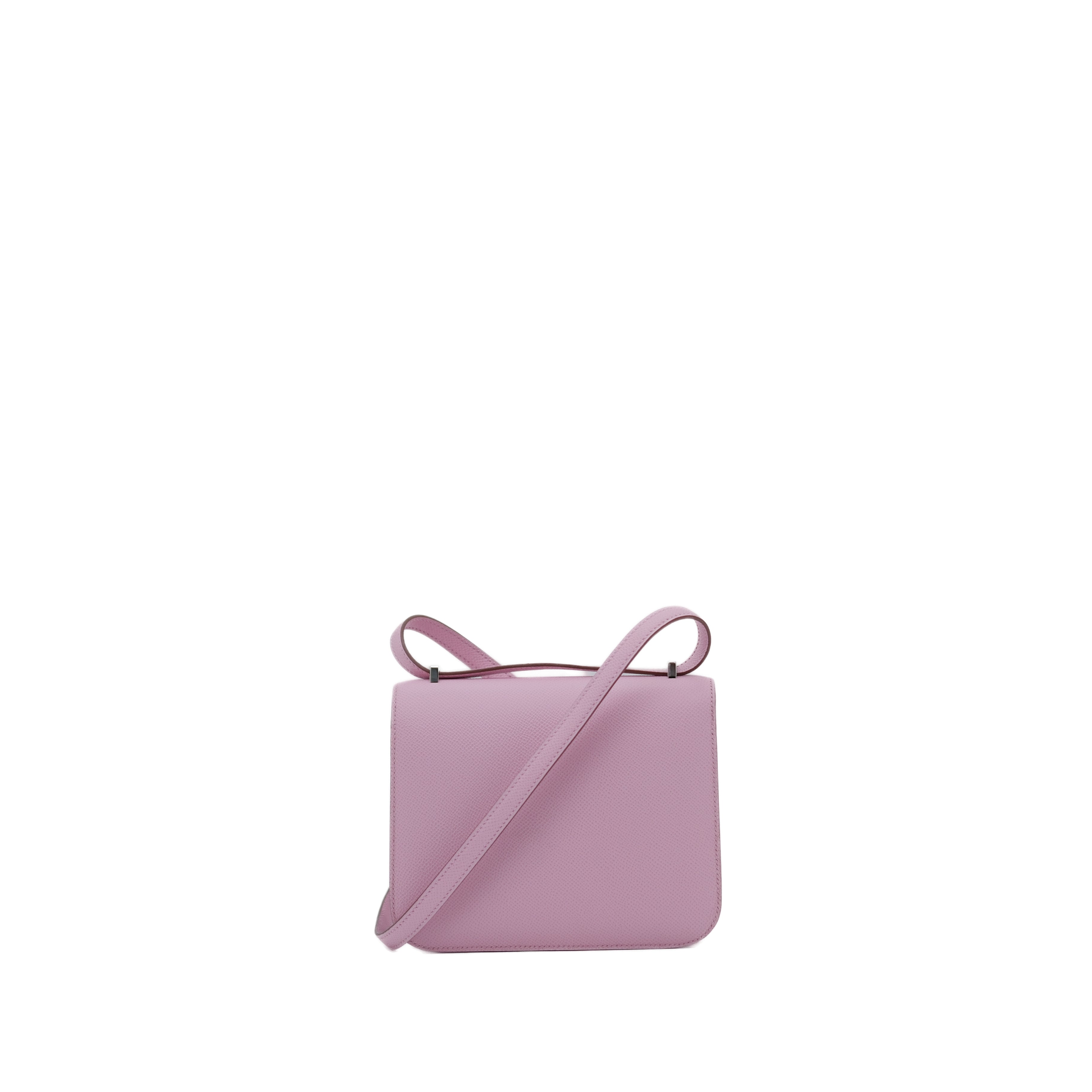 Hermès Constance III Mini Bag GHW Epsom Leather (Rose Sakura) D Stamp
