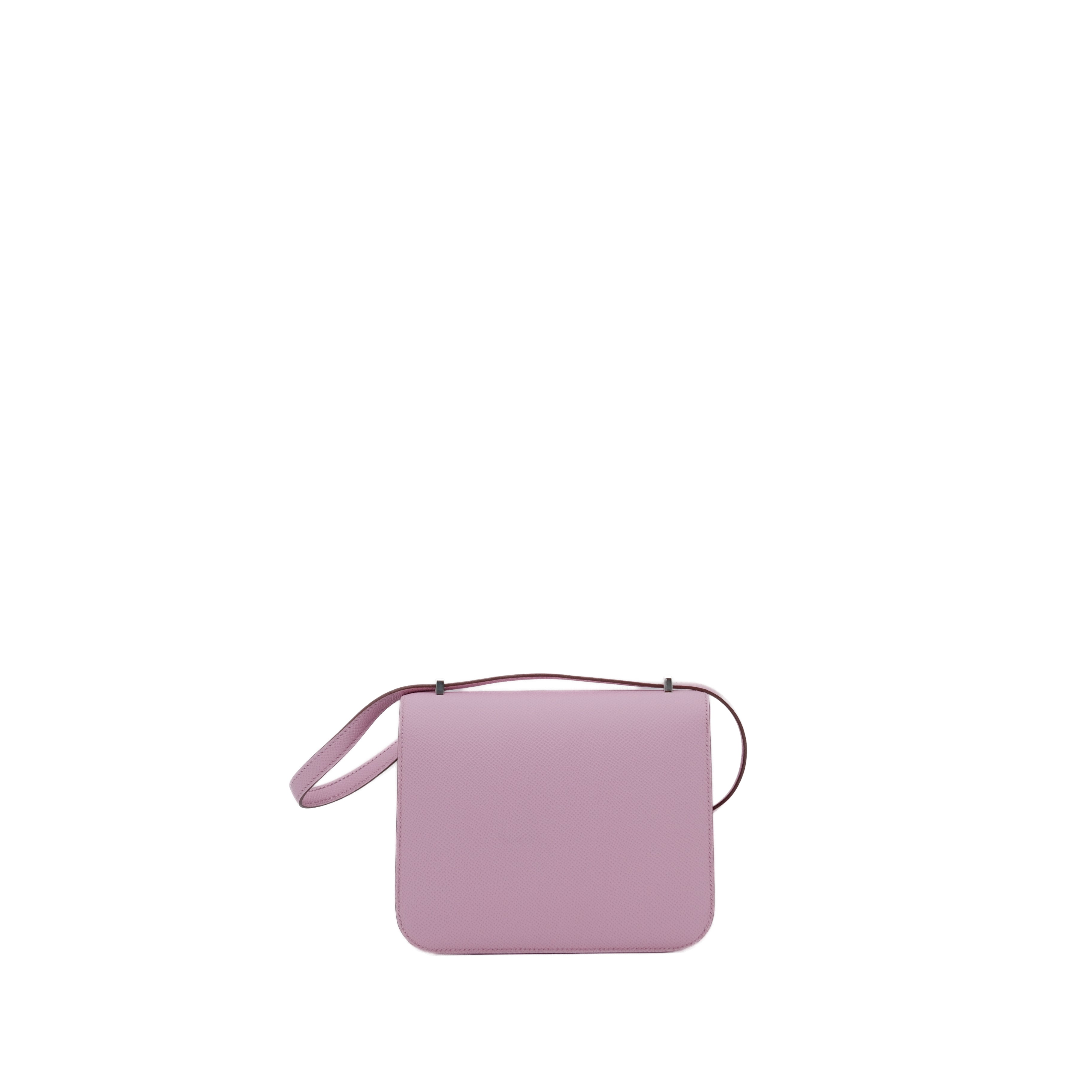 Hermès Constance III Mini Bag GHW Epsom Leather (Rose Sakura) D Stamp