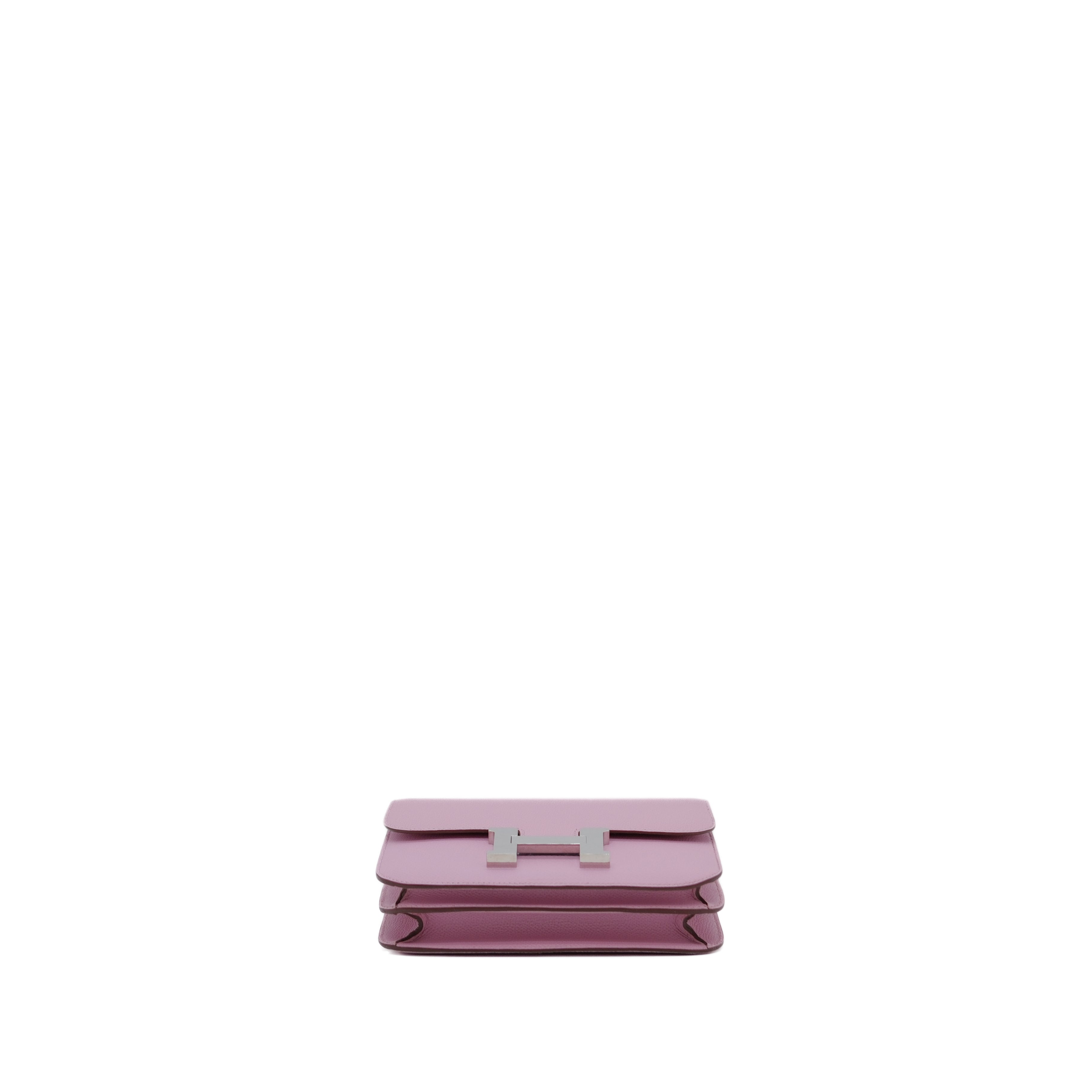 Hermès Constance III Mini Bag GHW Epsom Leather (Rose Sakura) D Stamp