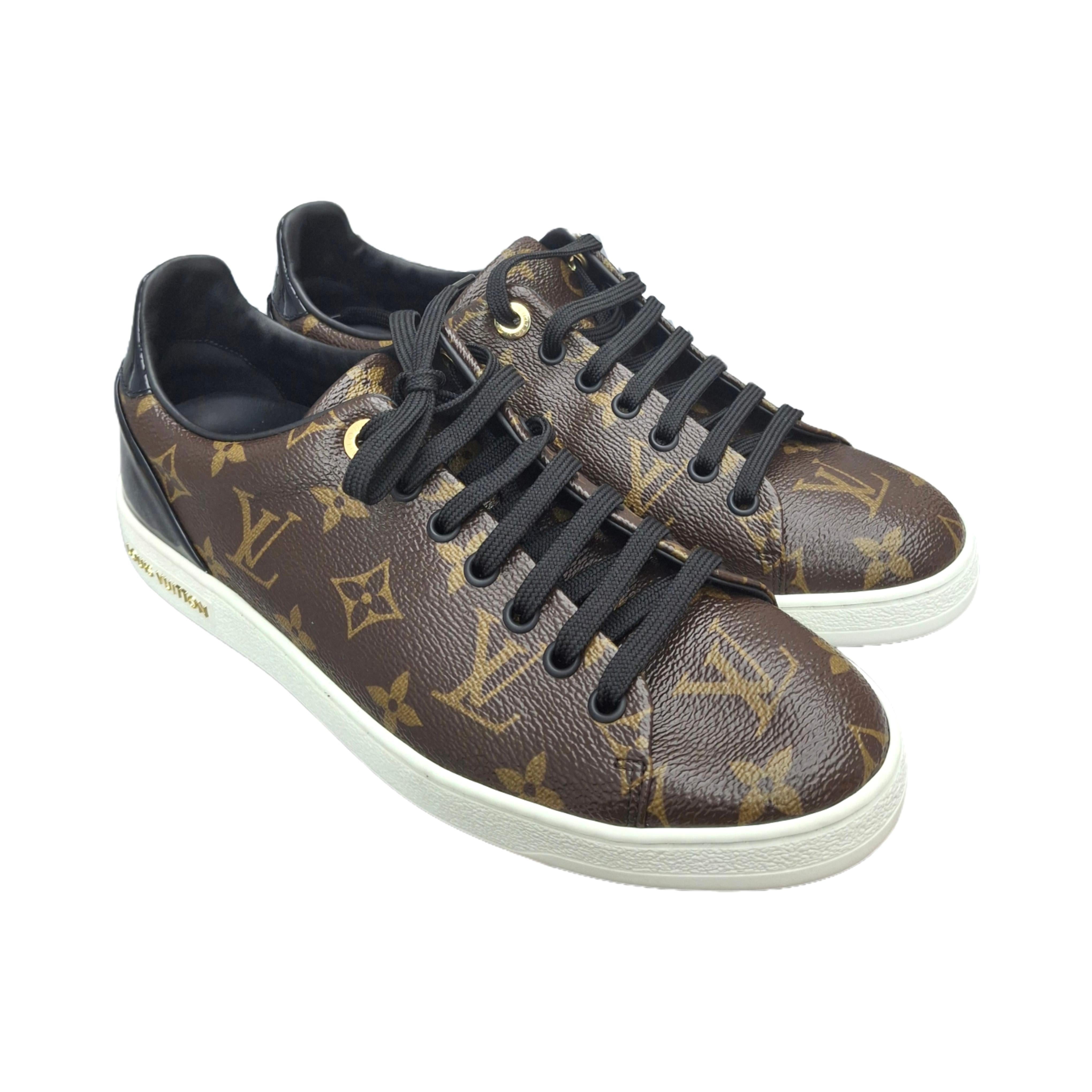 Louis Vuitton Frontrow Sneaker(Brown/Black )38.5
