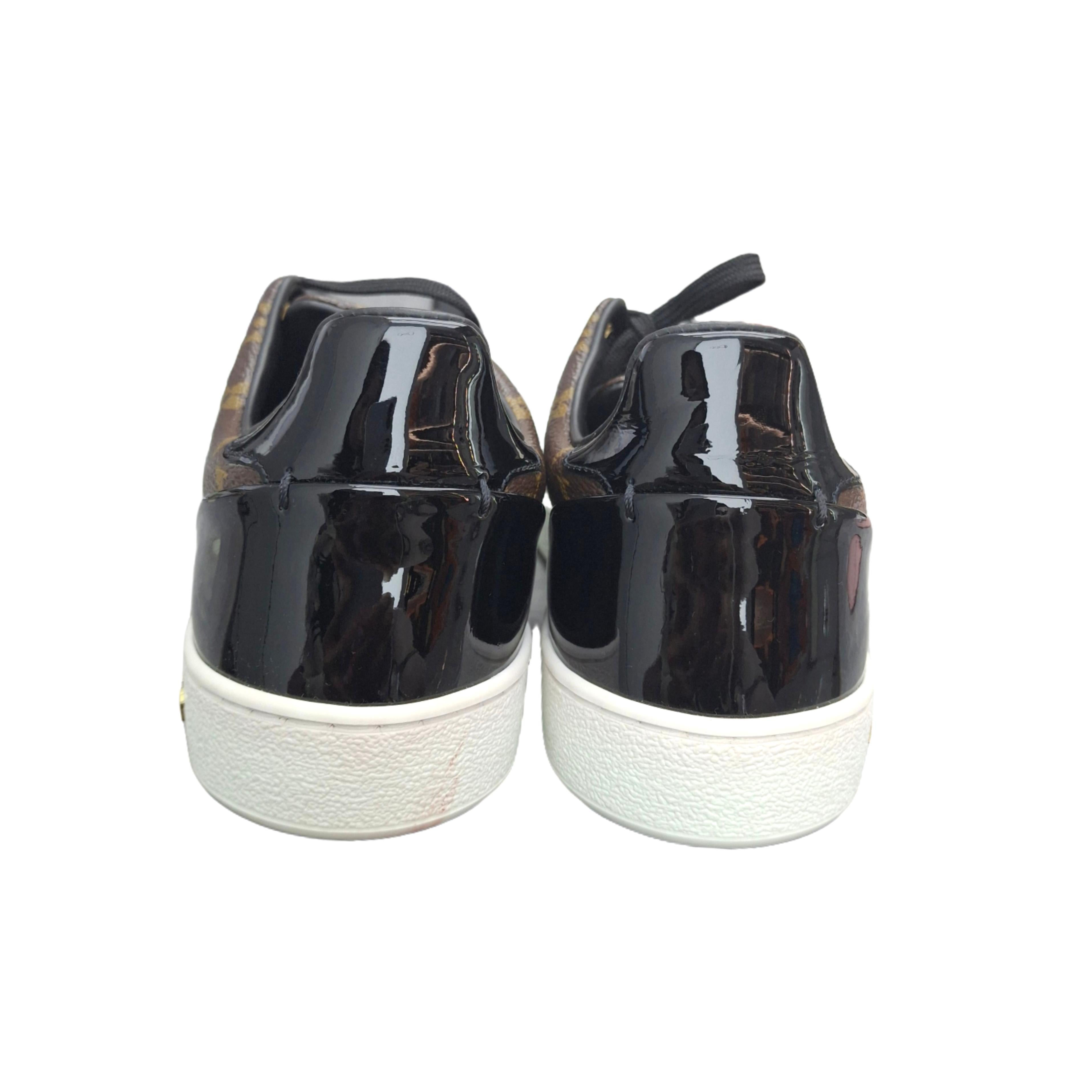 Louis Vuitton Frontrow Sneaker(Brown/Black )38.5