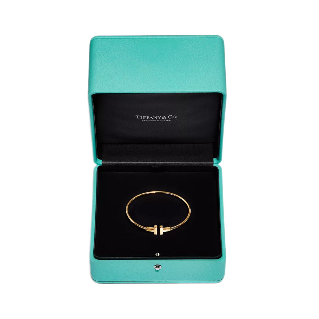 TIFFANY& CO Tiffany T Wire Bracelet in Rose Gold