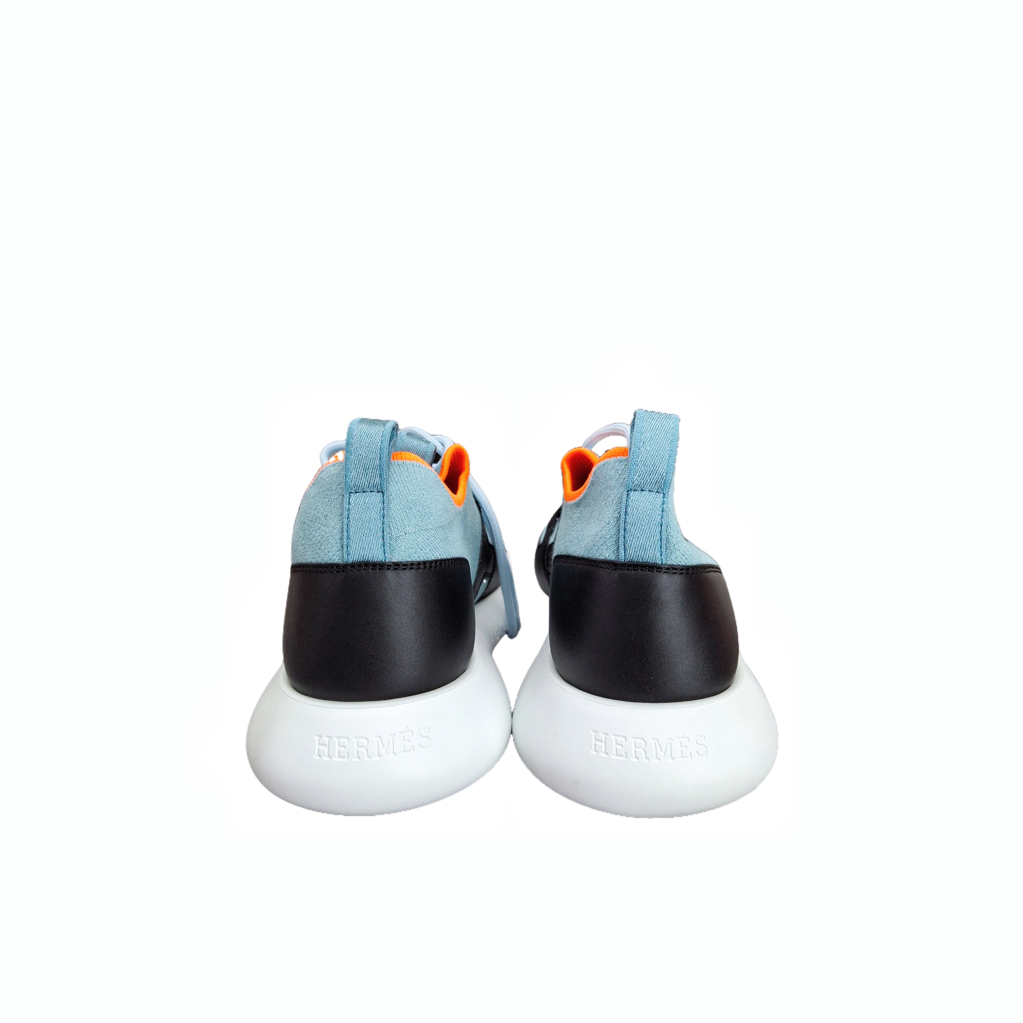 Hermès Duel Sneaker 40 (Demin/Black)