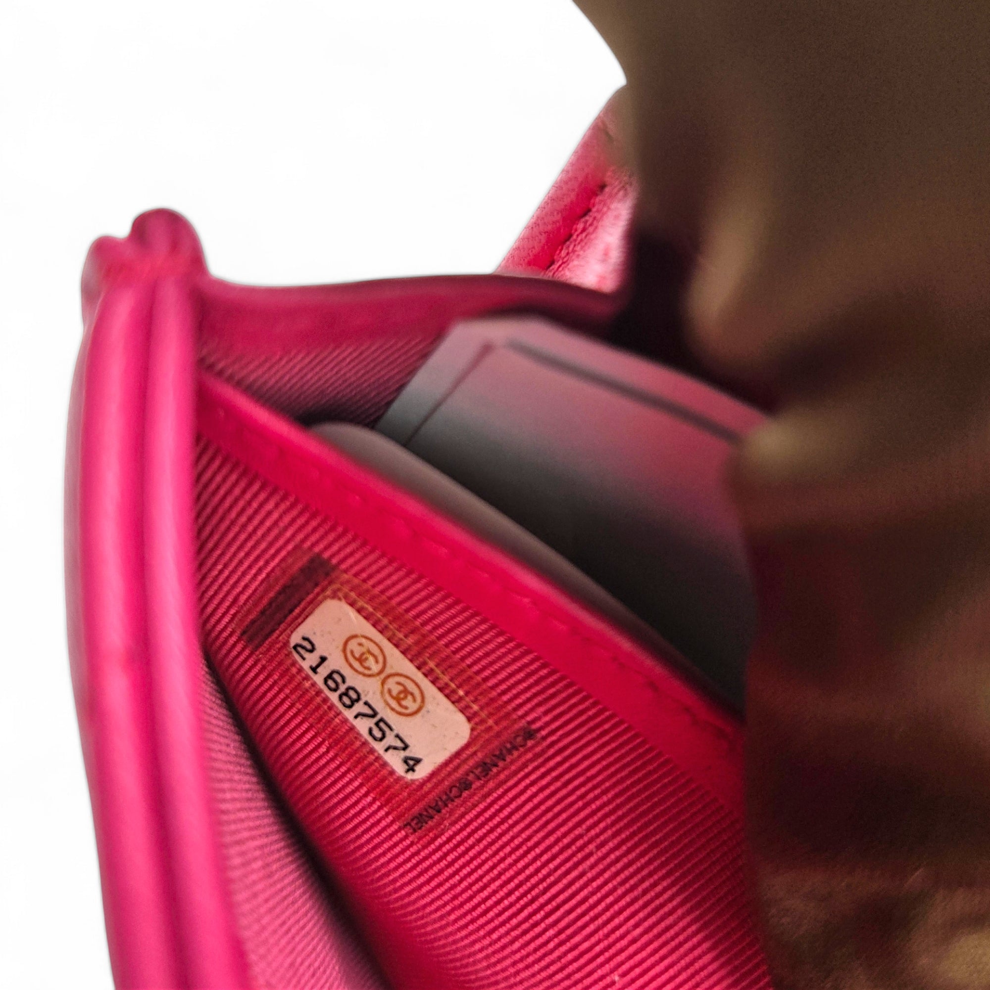 Chanel Flap Quilted Leather Continental Long Wallet Pink