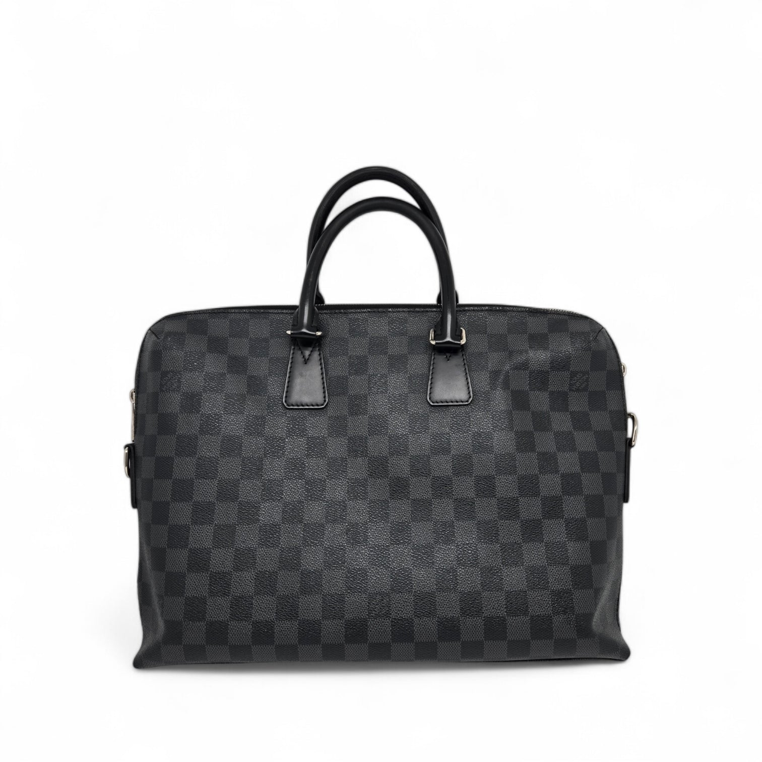 LV Louis Vuitton Damier Graphite canvas briefcase