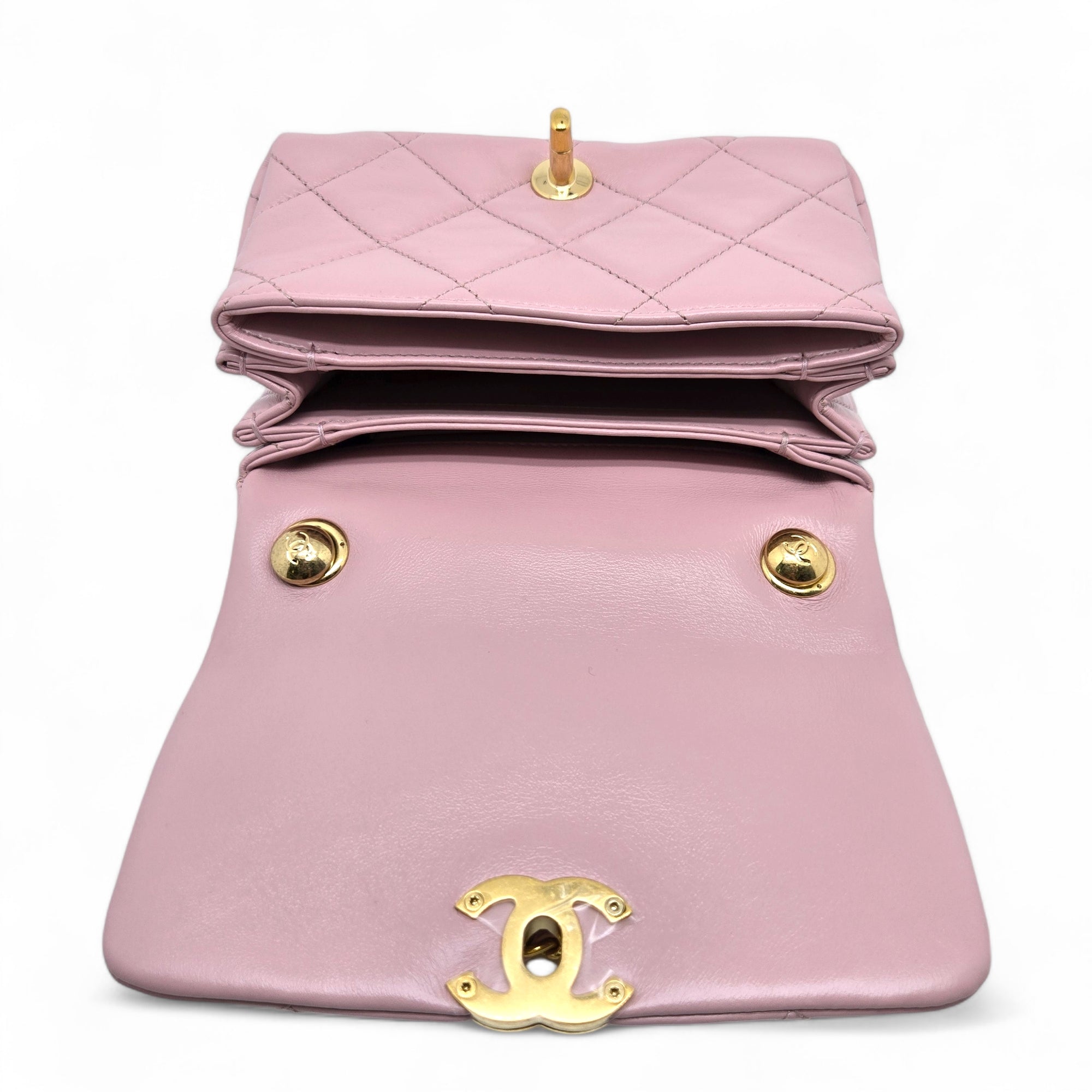 Chanel Mini Flap Bag Pink