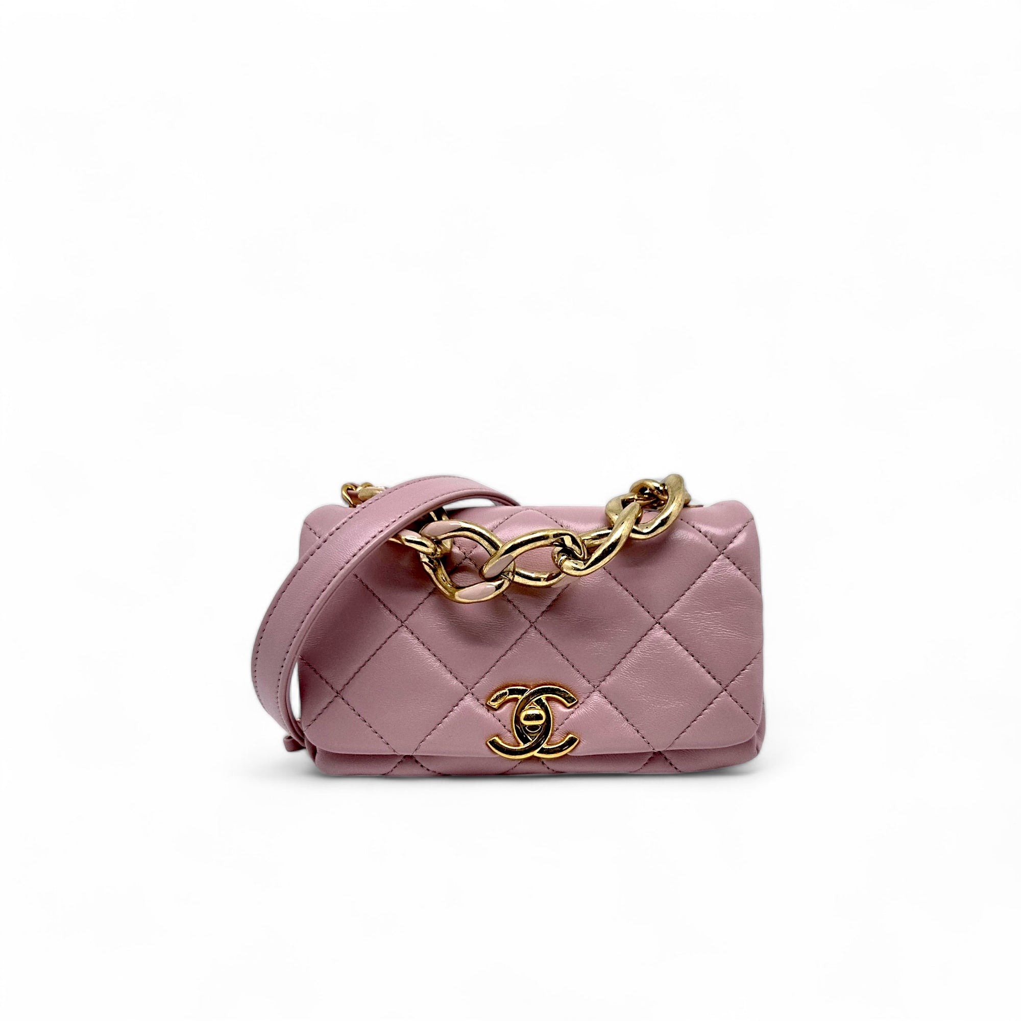 Chanel Mini Flap Bag Pink