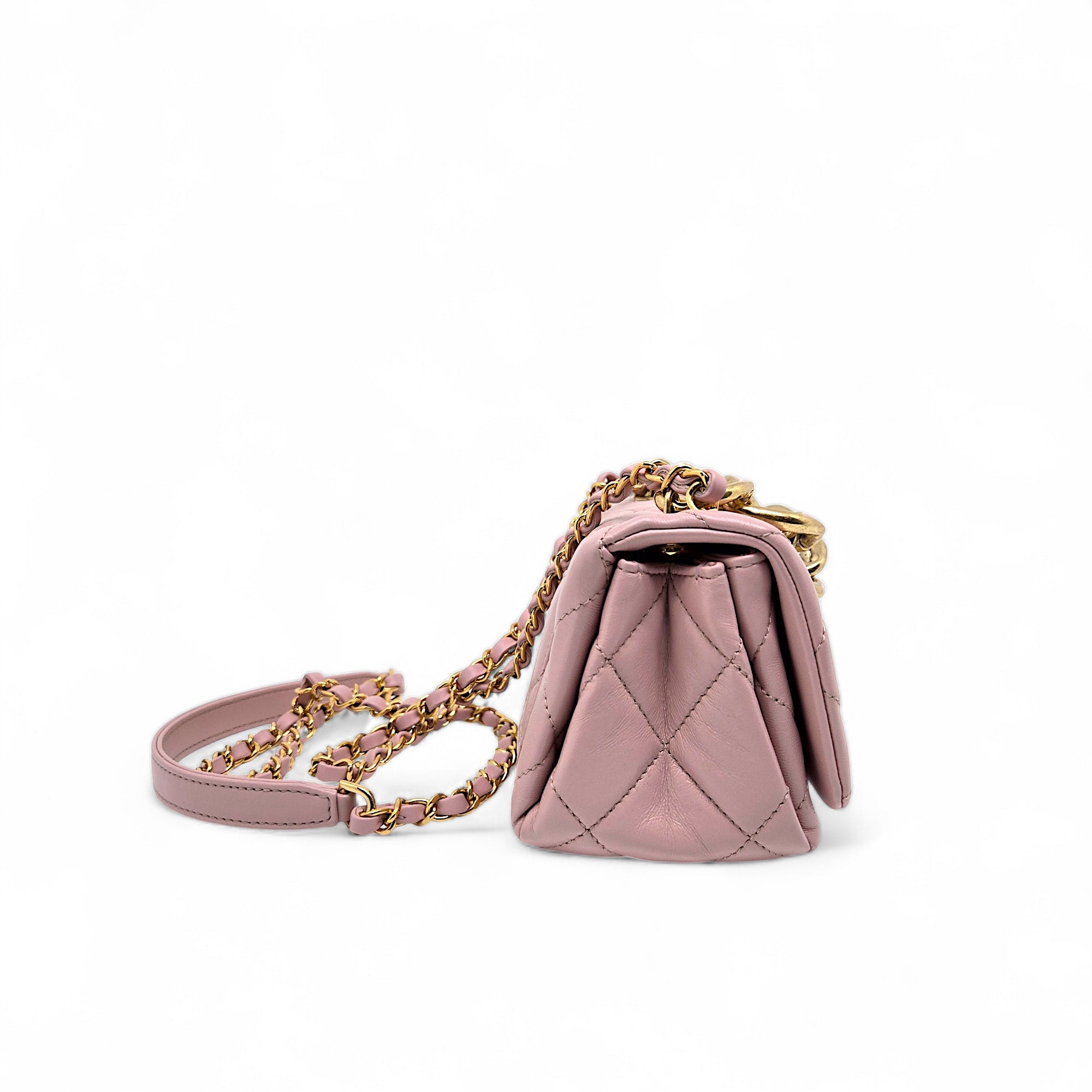 Chanel Mini Flap Bag Pink