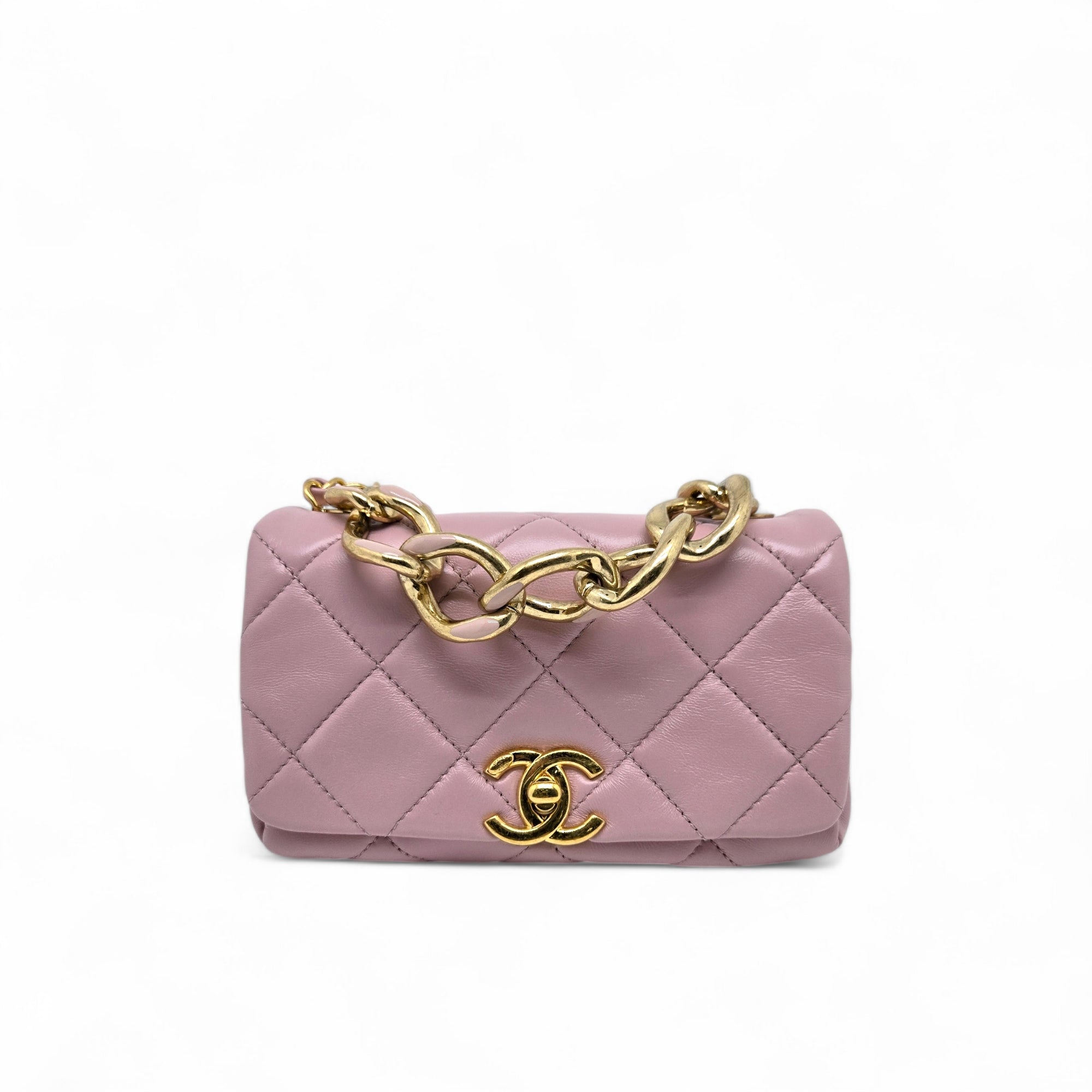 Chanel Mini Flap Bag Pink