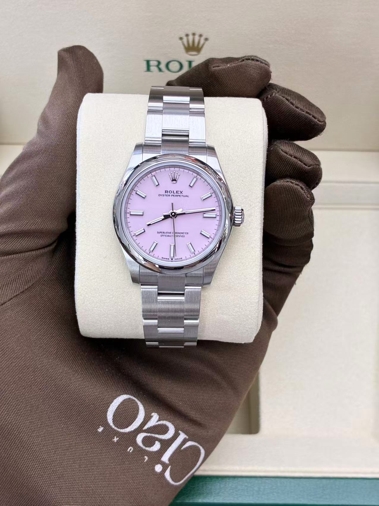 Oyster Perpetual 34 Oyster, 34 mm, Oystersteel