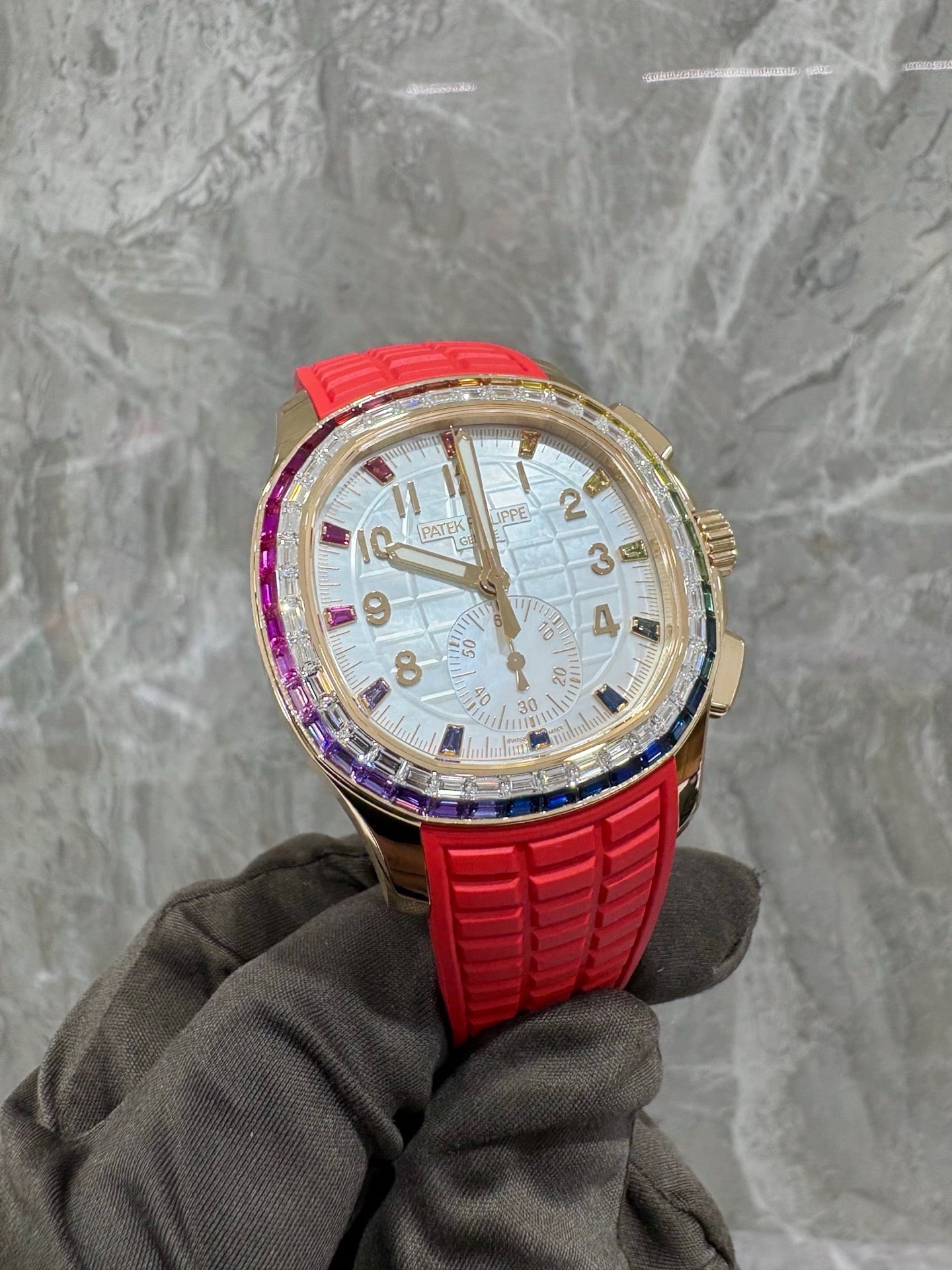 Patek Philippe Aquanaut Luce “Rainbow” Chronograph 7968/300R-001