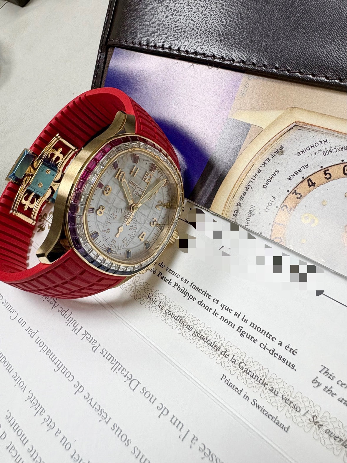 Patek Philippe Aquanaut Luce “Rainbow” Chronograph 7968/300R-001
