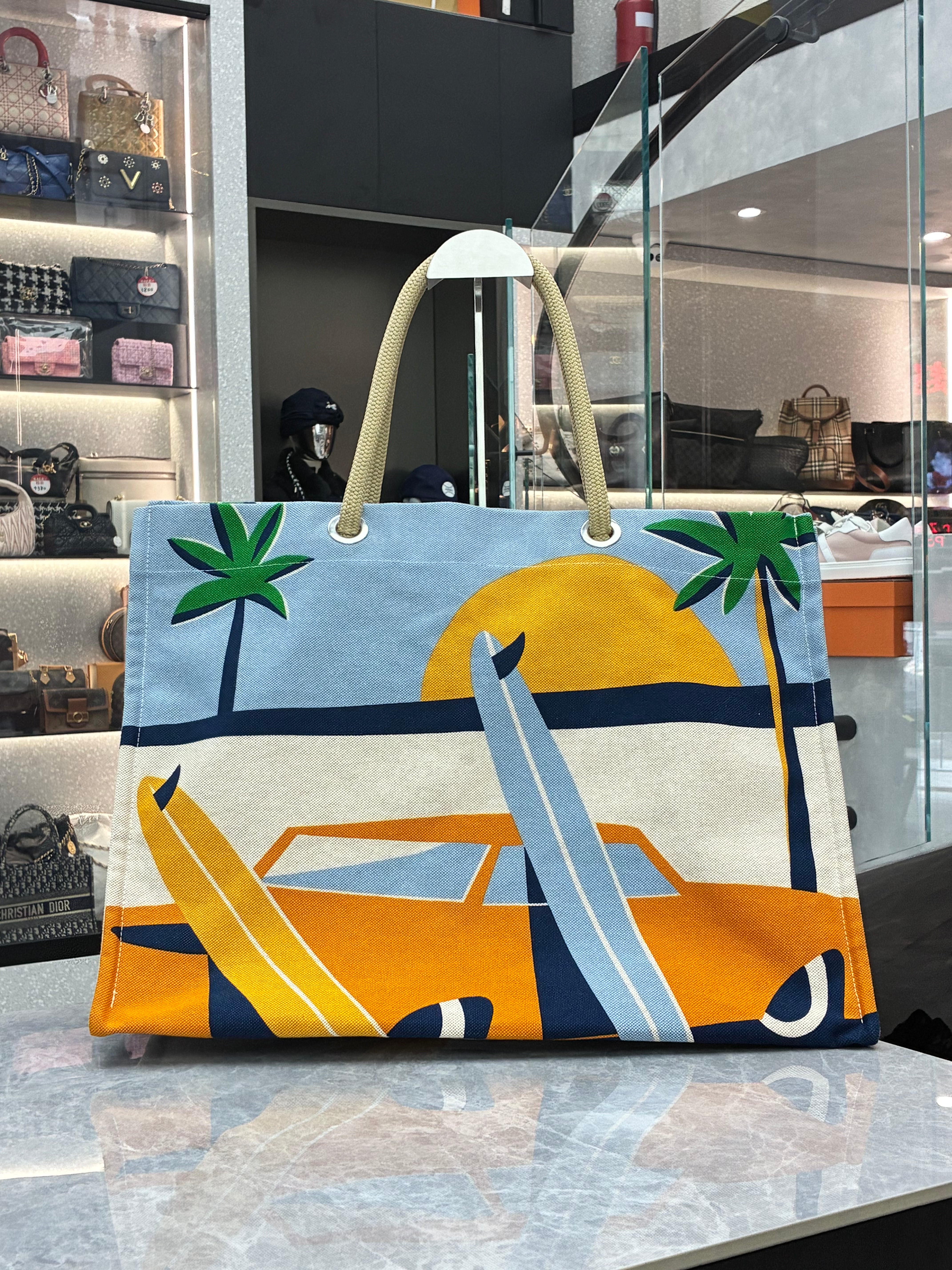 Hermès Apres La Vague Beach Bag