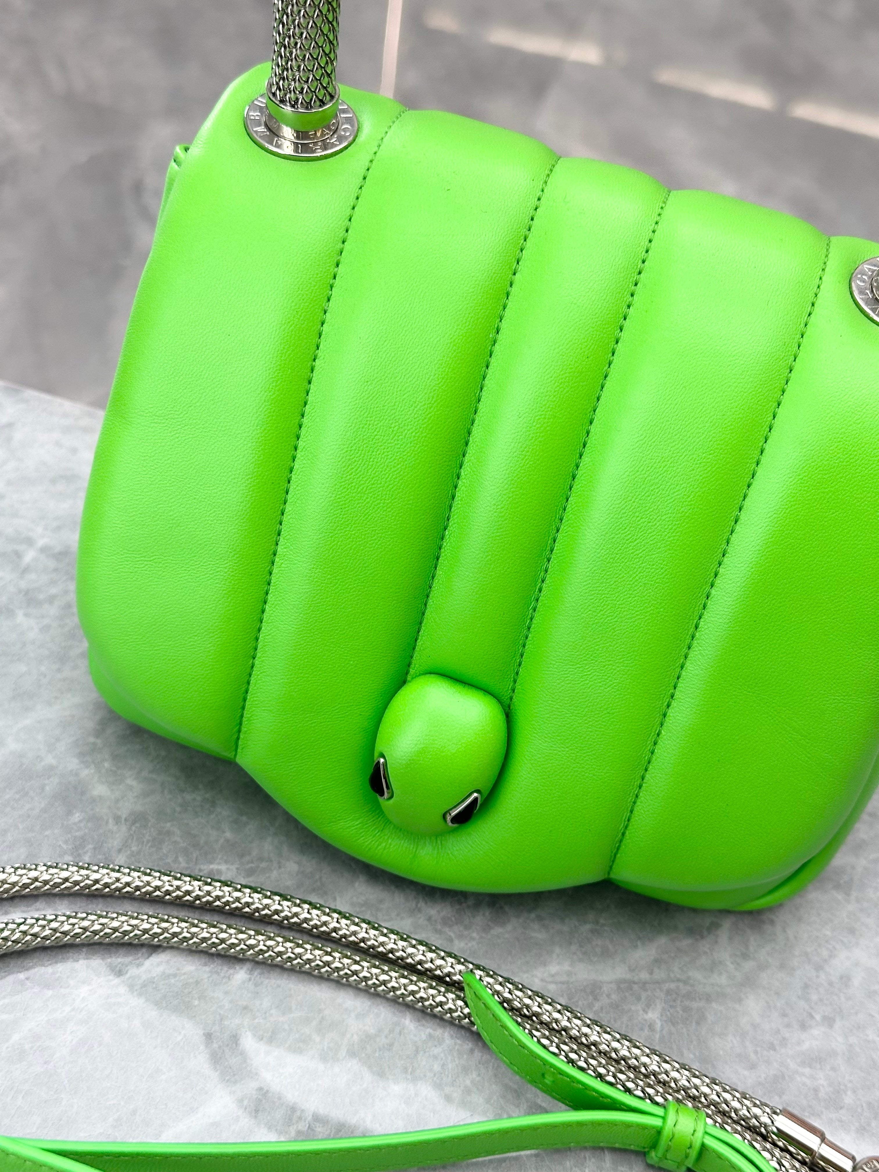 AMBUSH x BVLGARI Serpenti limitation bag Green