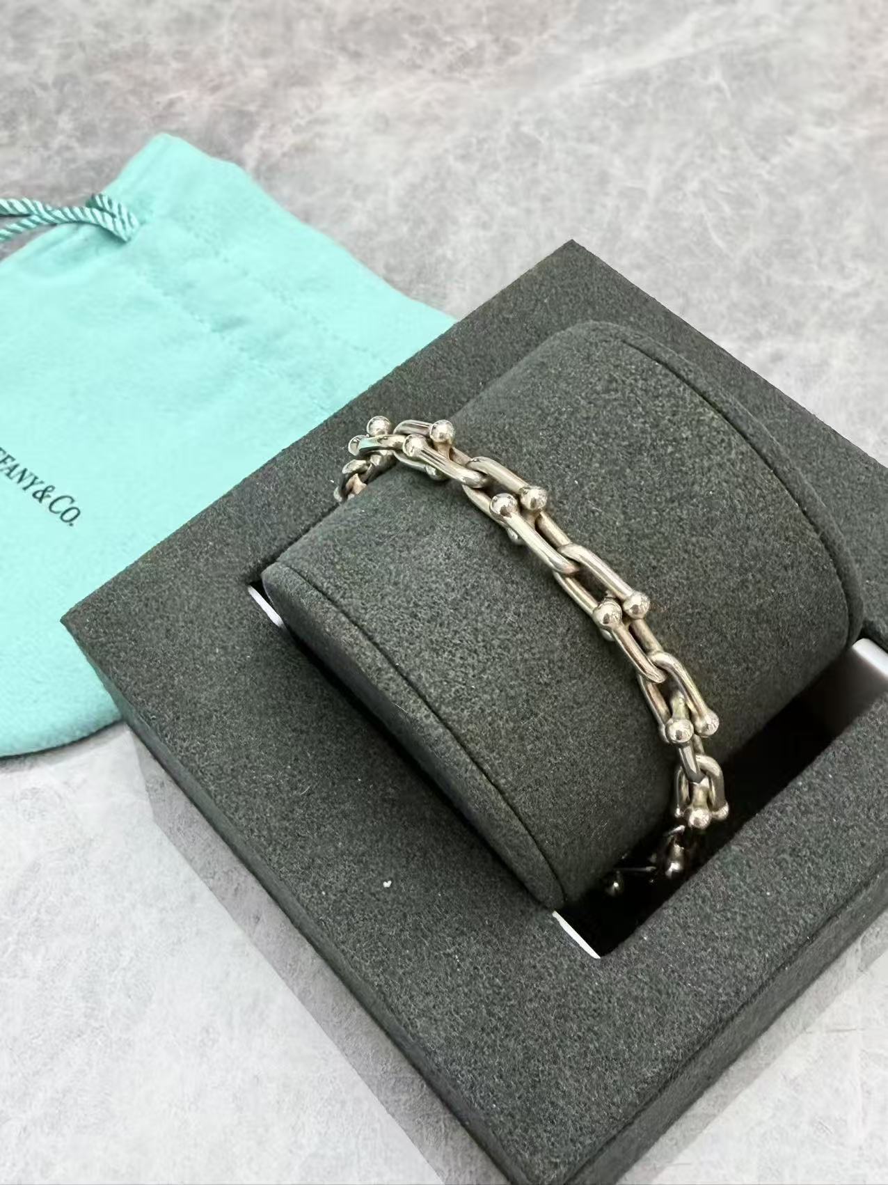 Tiffany & Co. HardWear link bracelet in sterling silver
