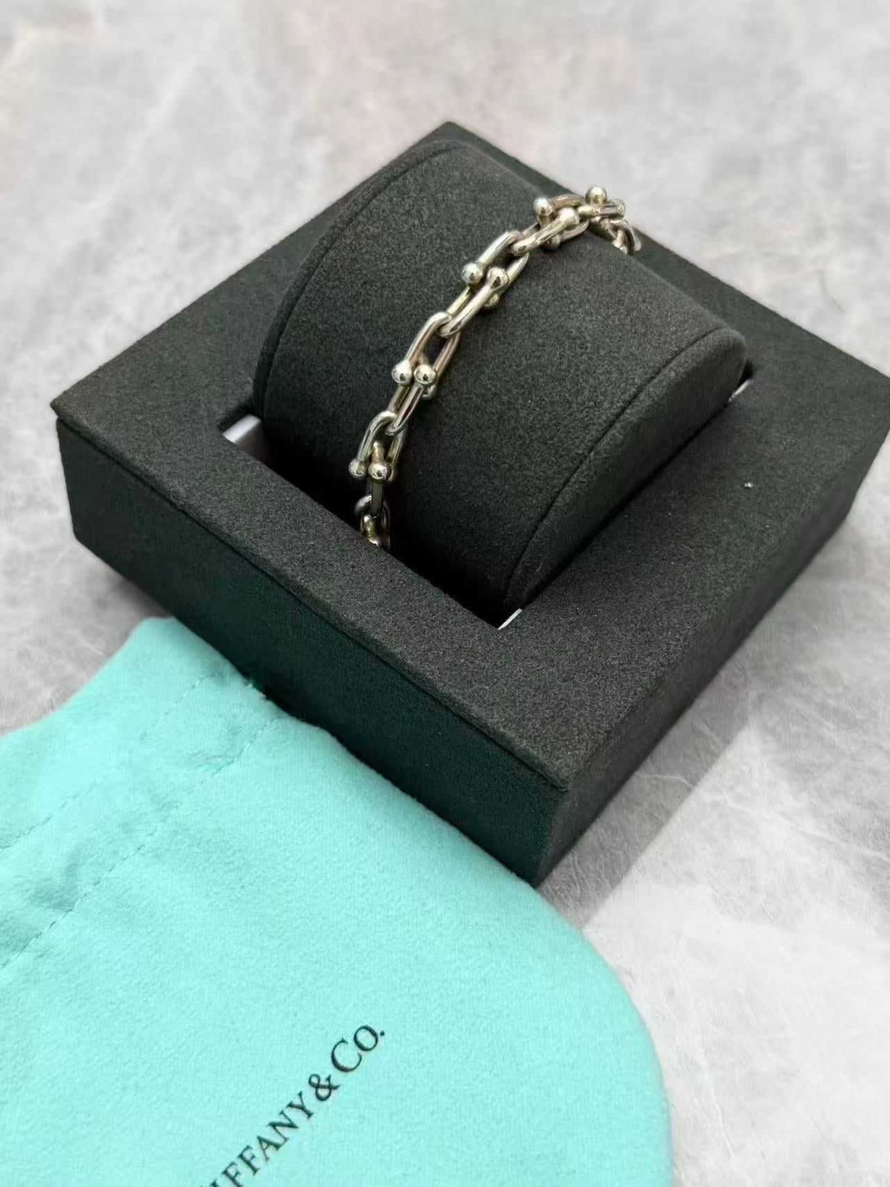 Tiffany & Co. HardWear link bracelet in sterling silver