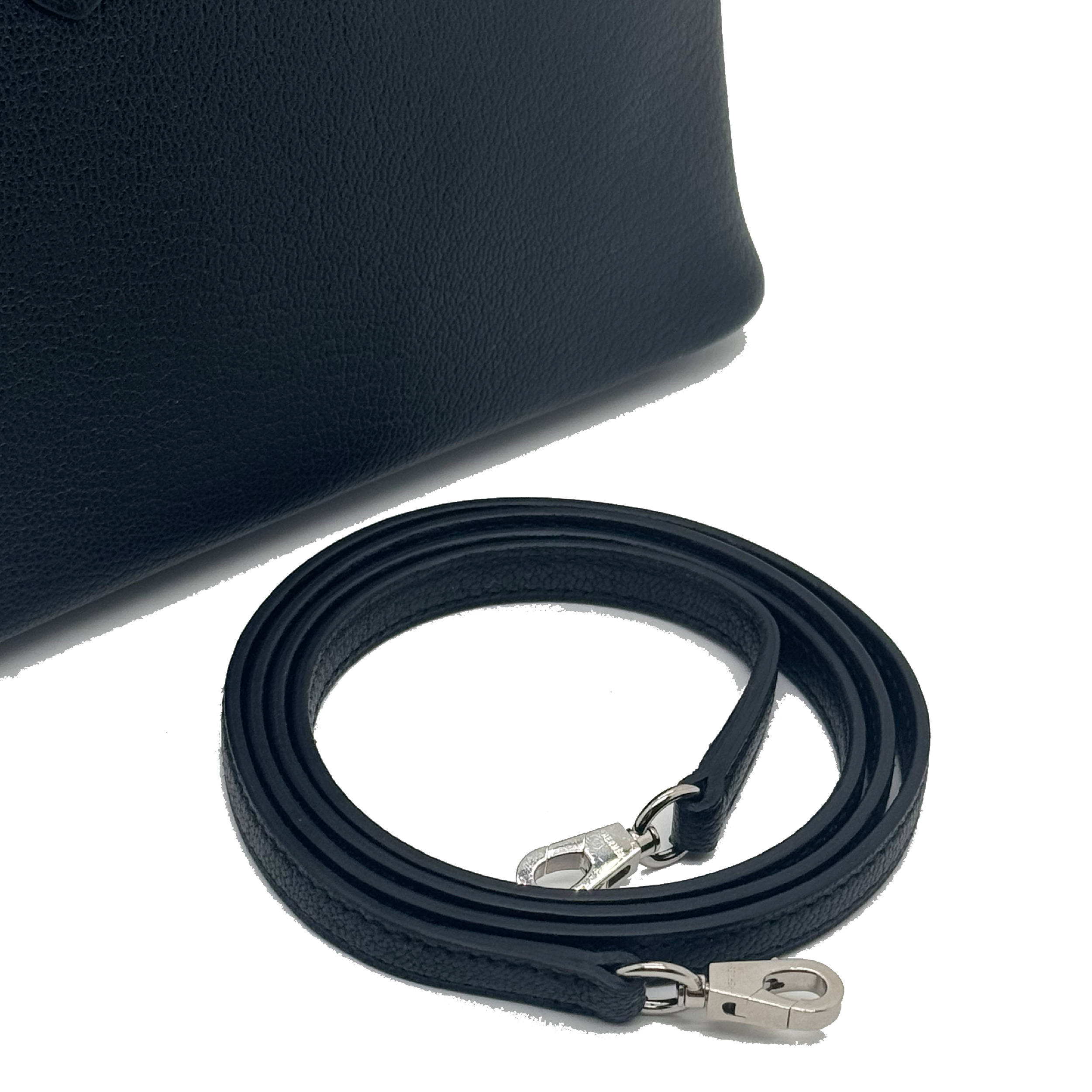 Hermès mini bolide black SHW Evercolor Leather W stamp