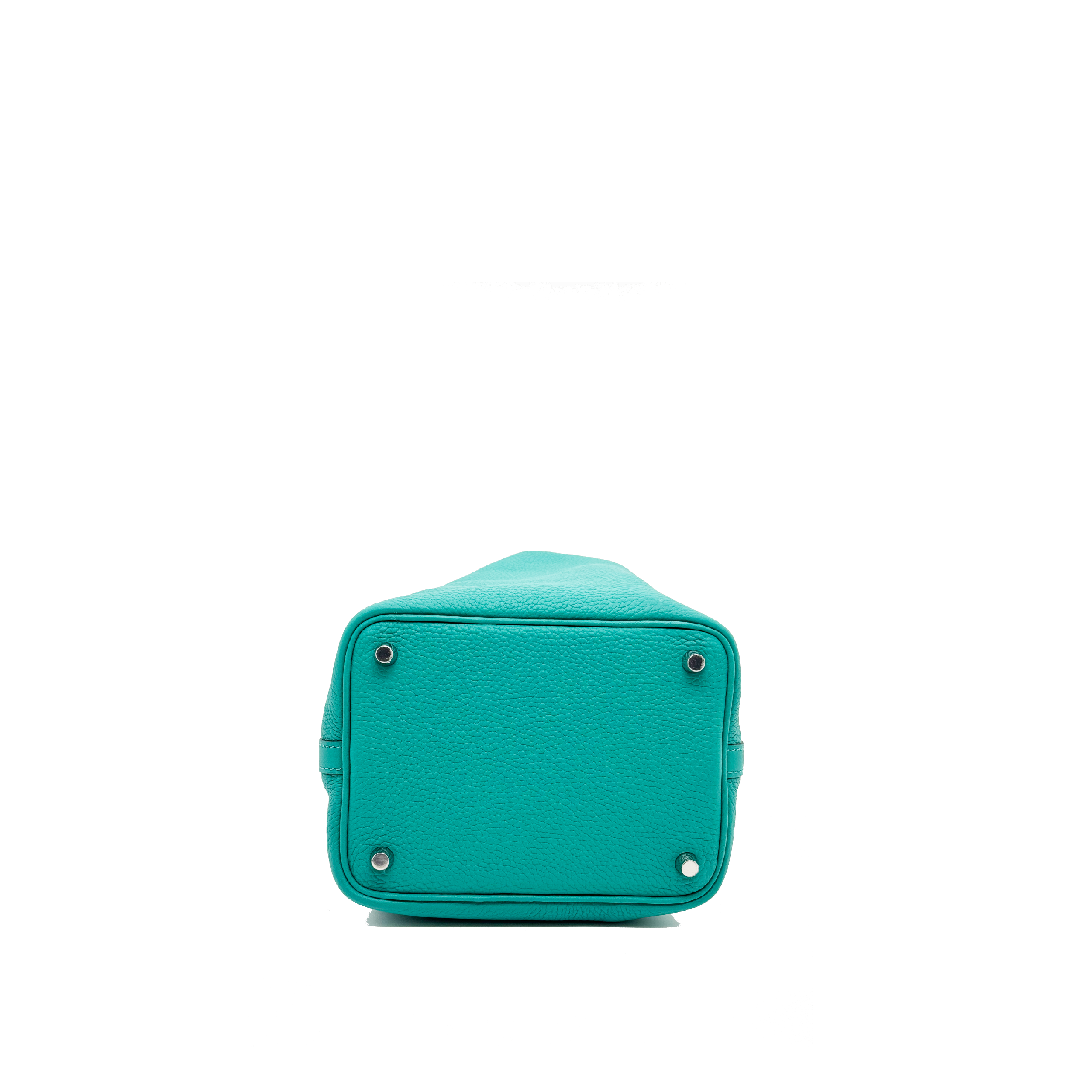 HERMÈS PICOTIN Lock 18 Silver Hardware Bicolor Y STAMP