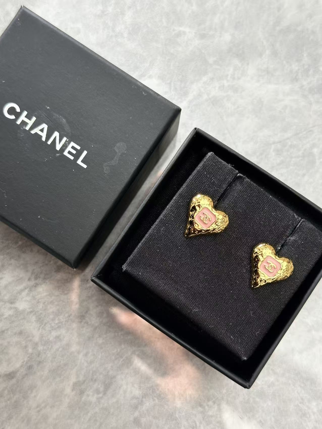 Chanel earrings and necklace