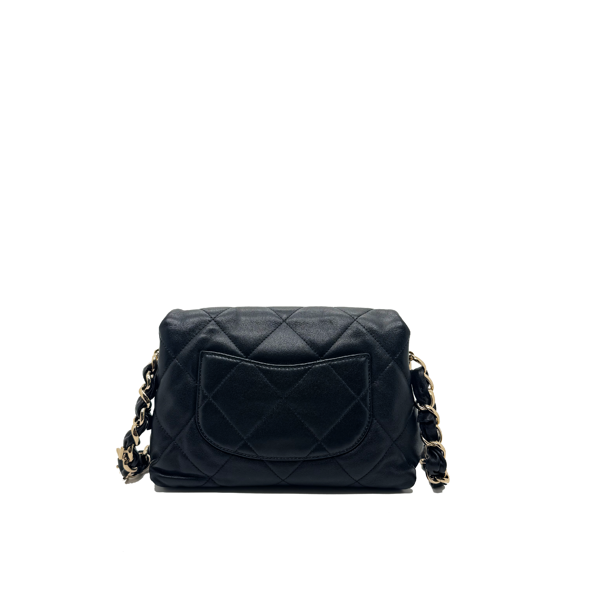 Chanel 19 Flap Black Lambskin Leather