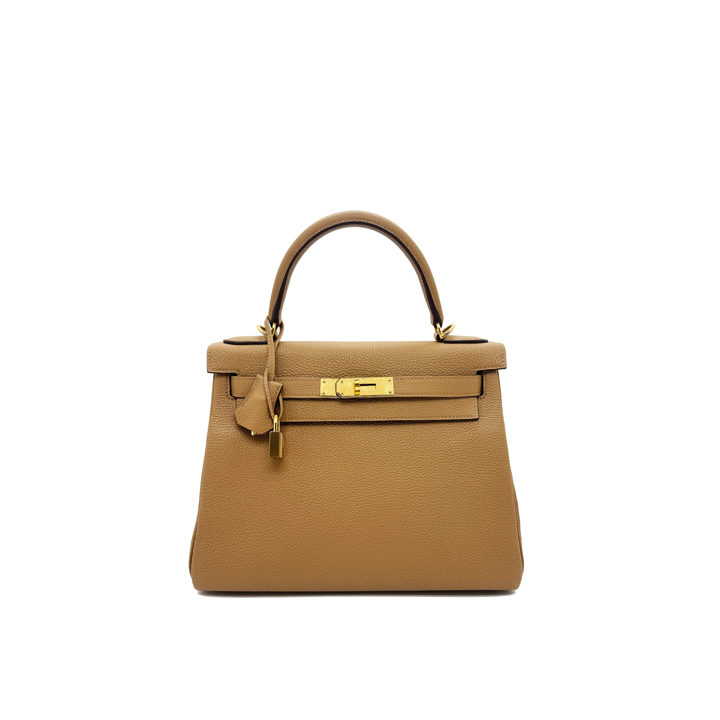 Hermès Kelly 28 Togo Biscuit GHW B Stamp